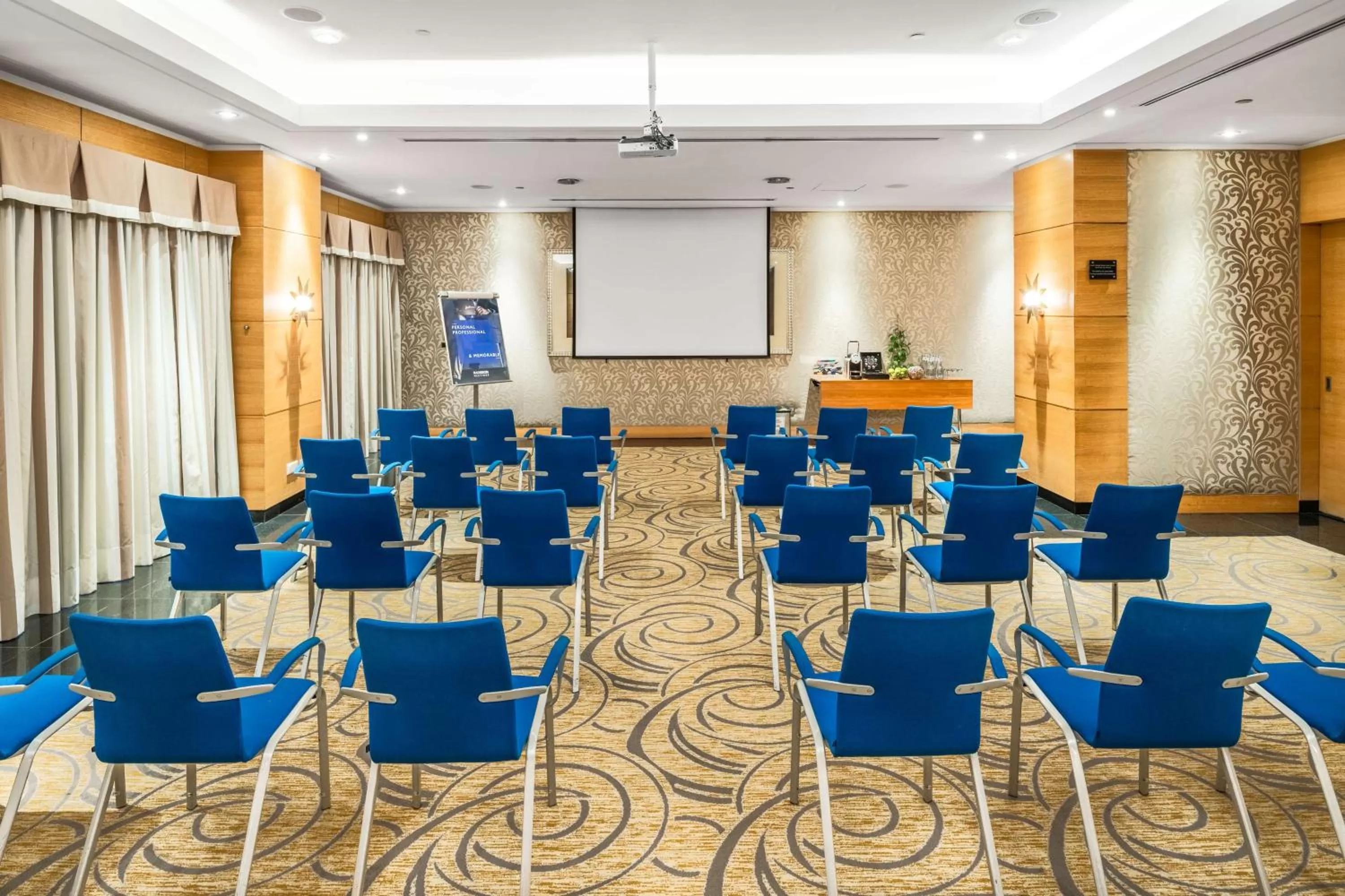 On site in Radisson Blu Hotel, Riyadh