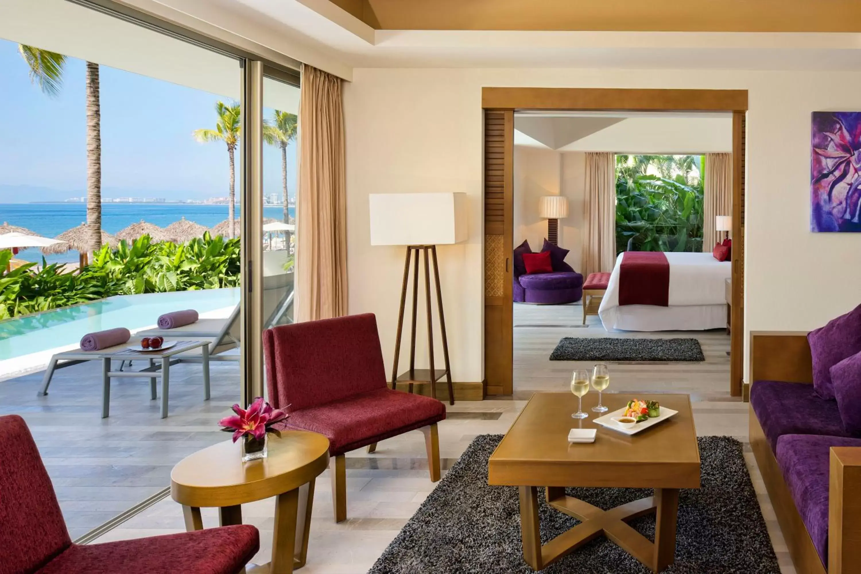 Living room, Seating Area in Secrets Vallarta Bay Resort & SPA - Adults Only