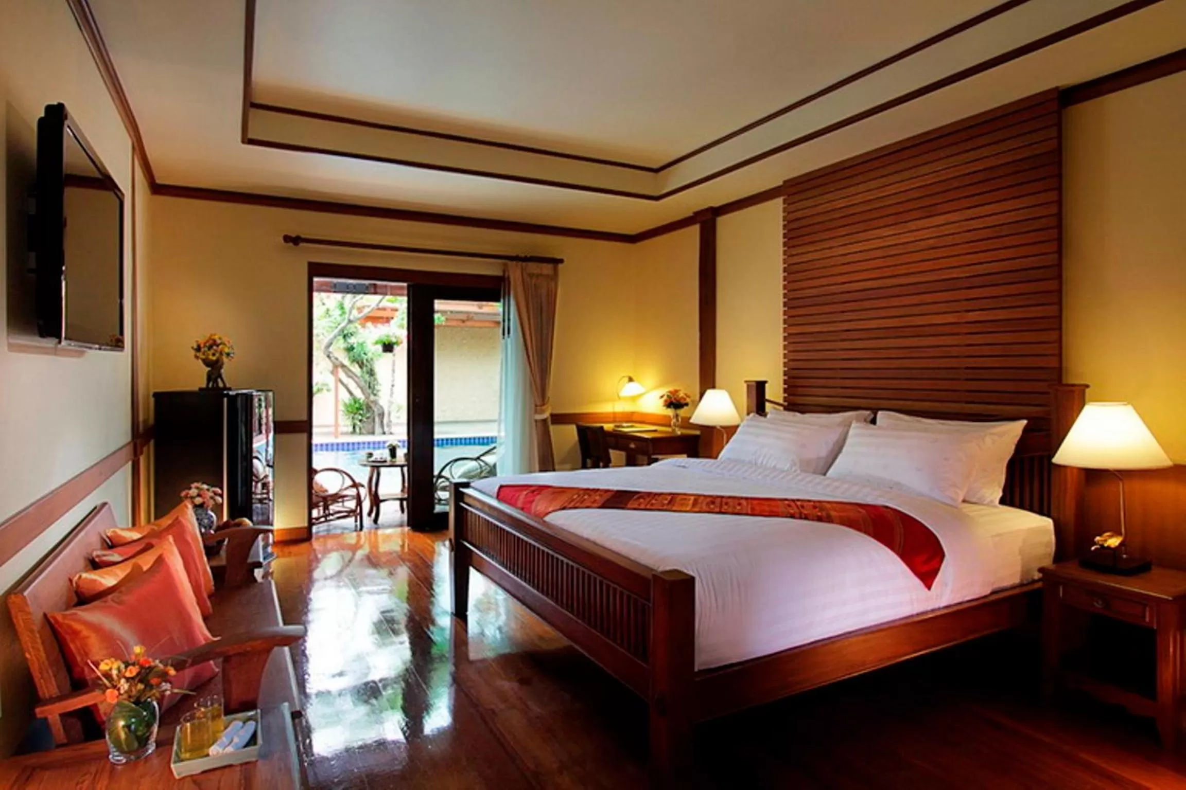 Photo of the whole room, Bed in Baan U Sabai Boutique House-SHA Plus
