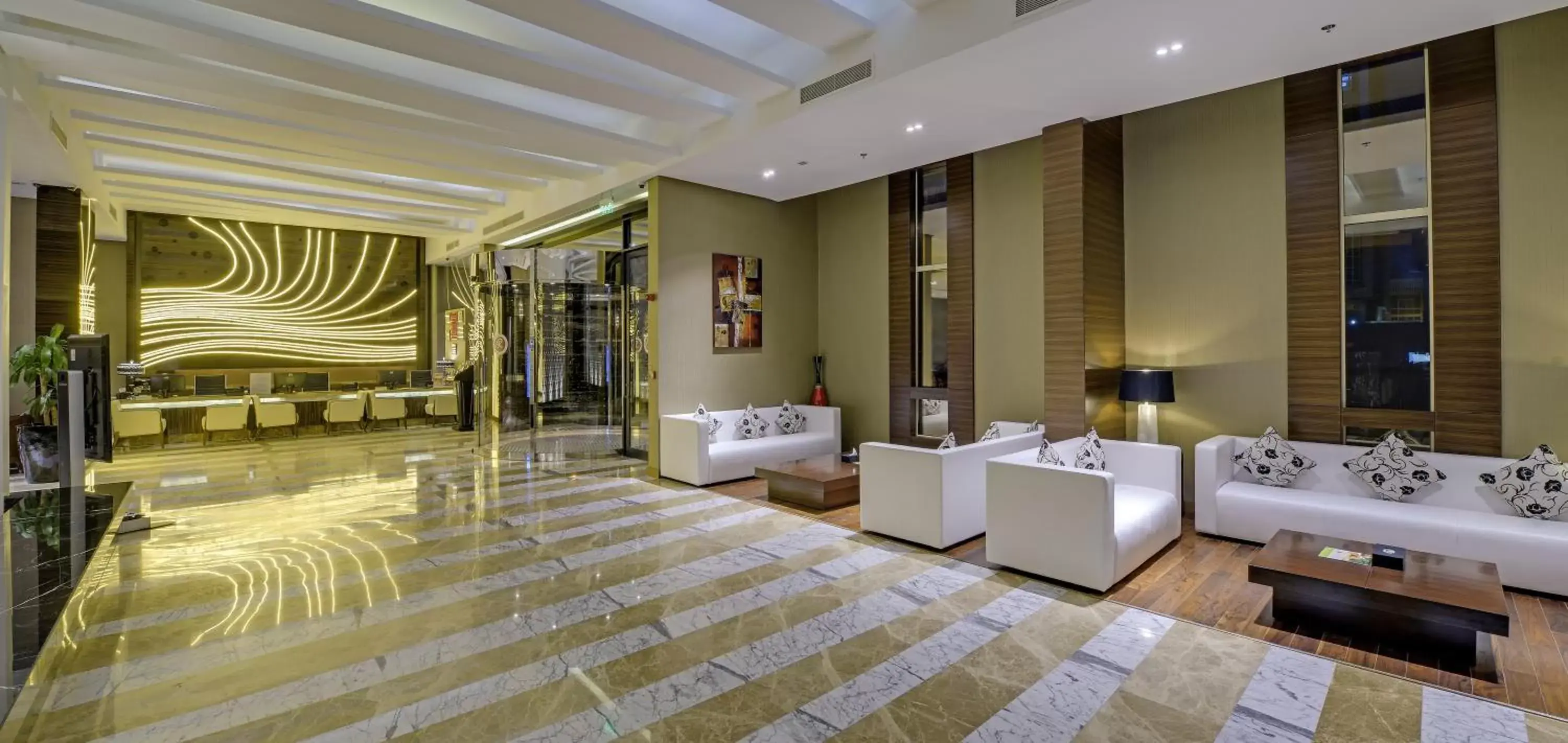 Lobby or reception, Lobby/Reception in Ramee Rose Hotel