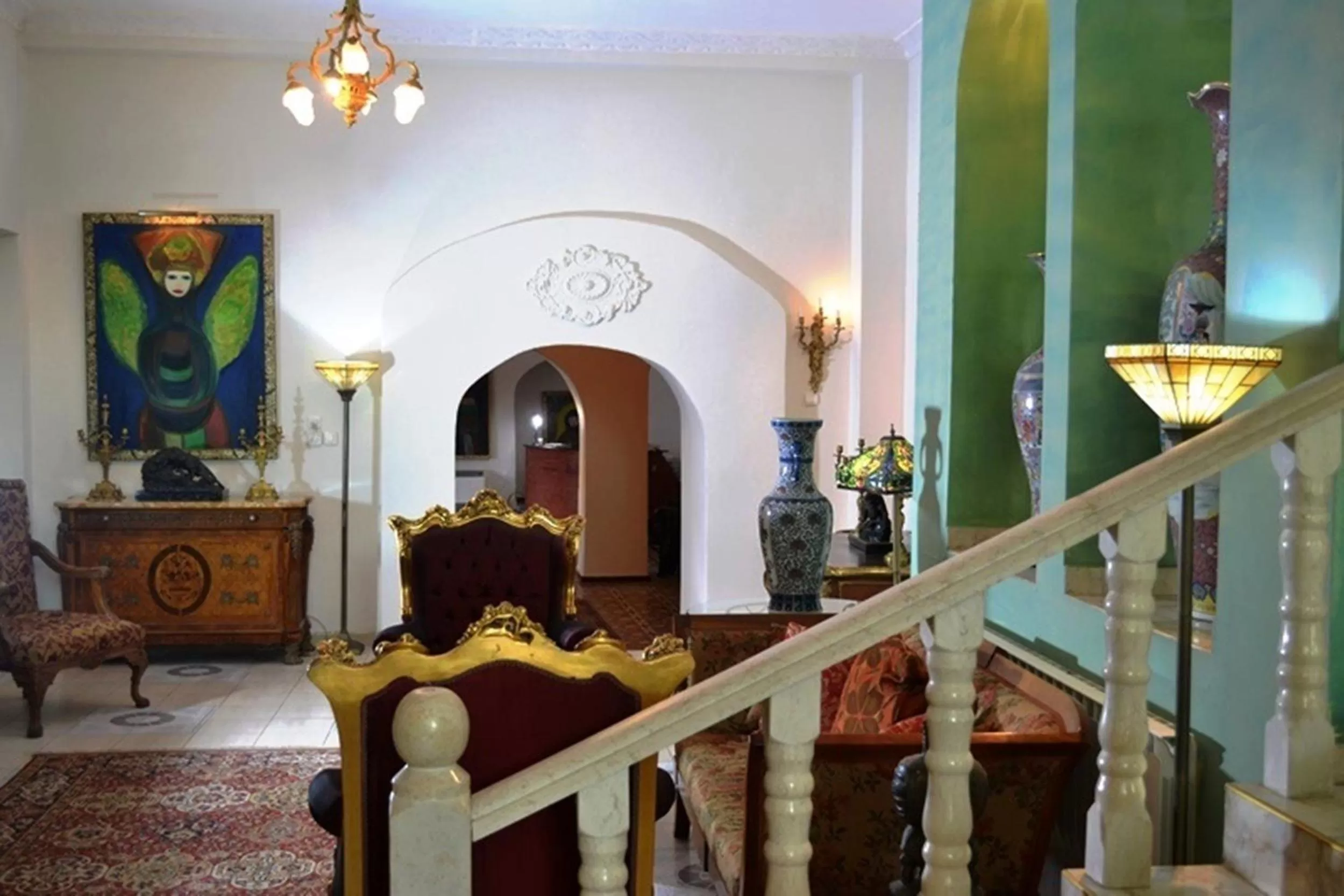 Lobby or reception in Palacio Domain - Stylish European Luxury Boutique Hotel