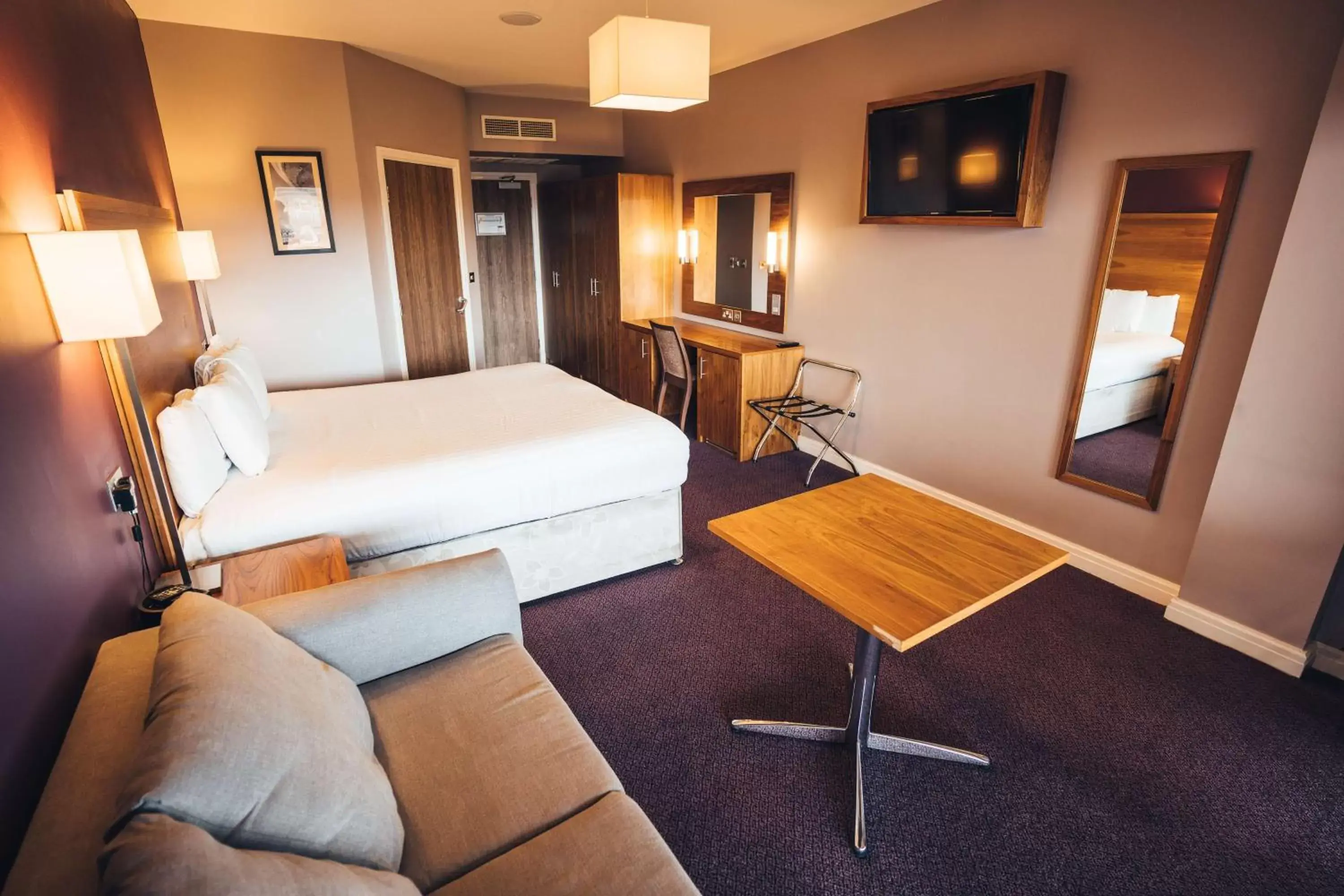 Bedroom in Blackpool Football Club Stadium Hotel, a member of Radisson Individuals