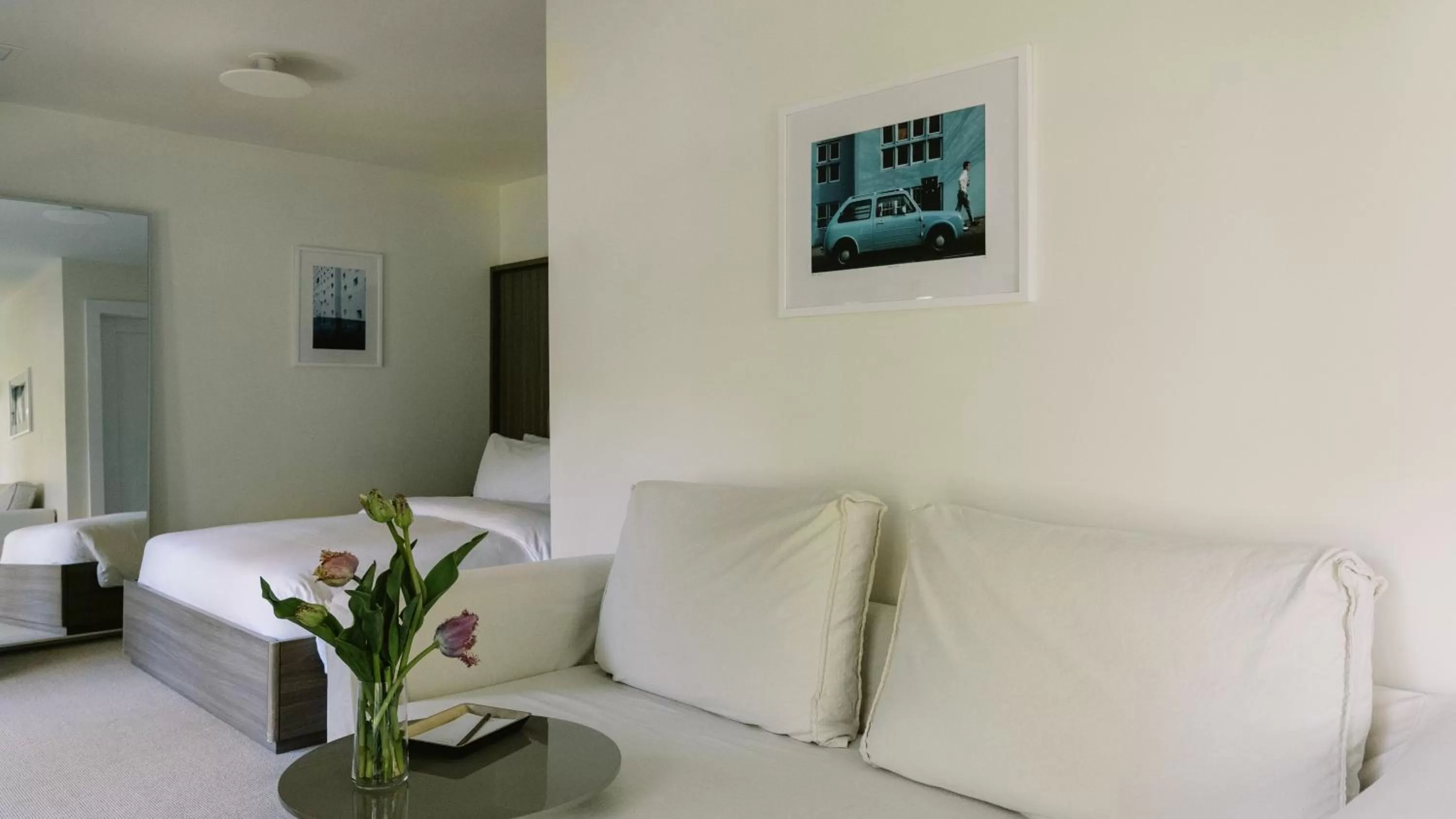 Seating area in The Roundtree, Amagansett