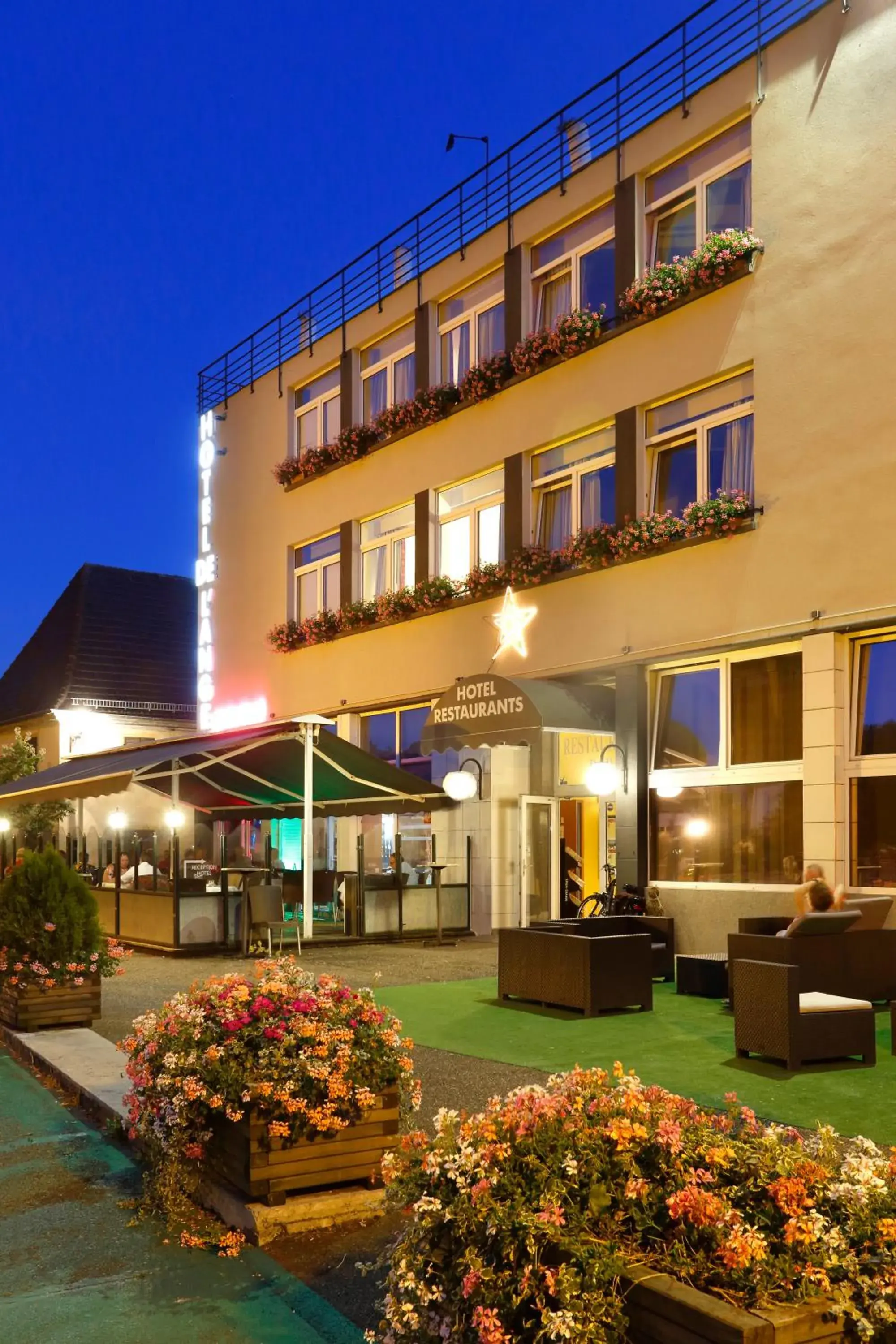 Property building, Garden in The Originals City, Hôtel de l'Ange, Guebwiller