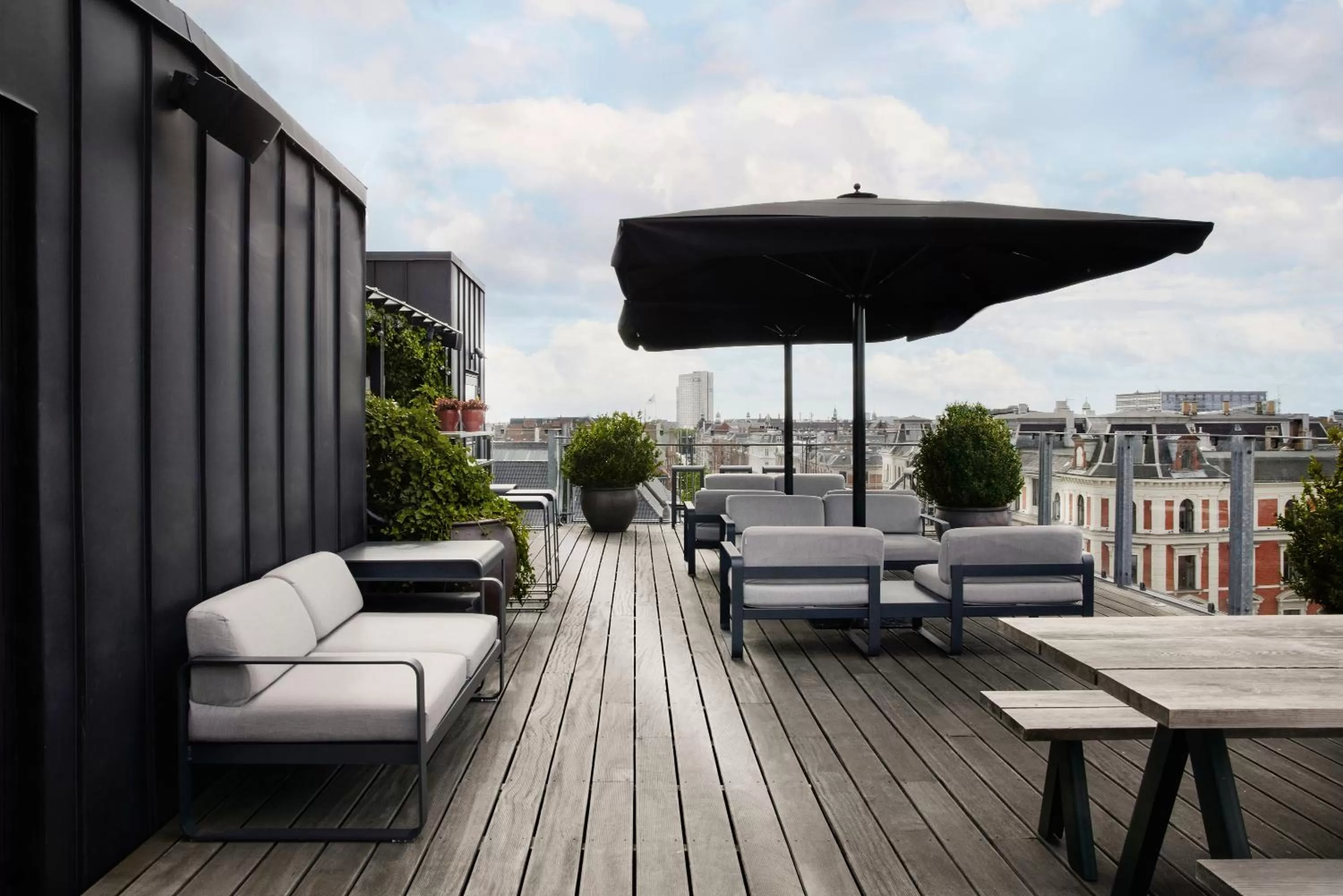 Balcony/Terrace in Hotel Danmark