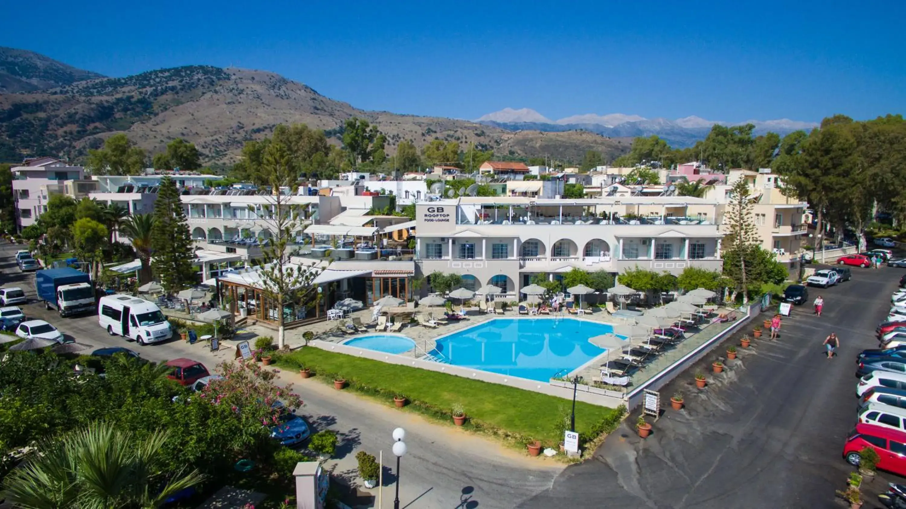 Pool View in Georgioupolis Beach Hotel