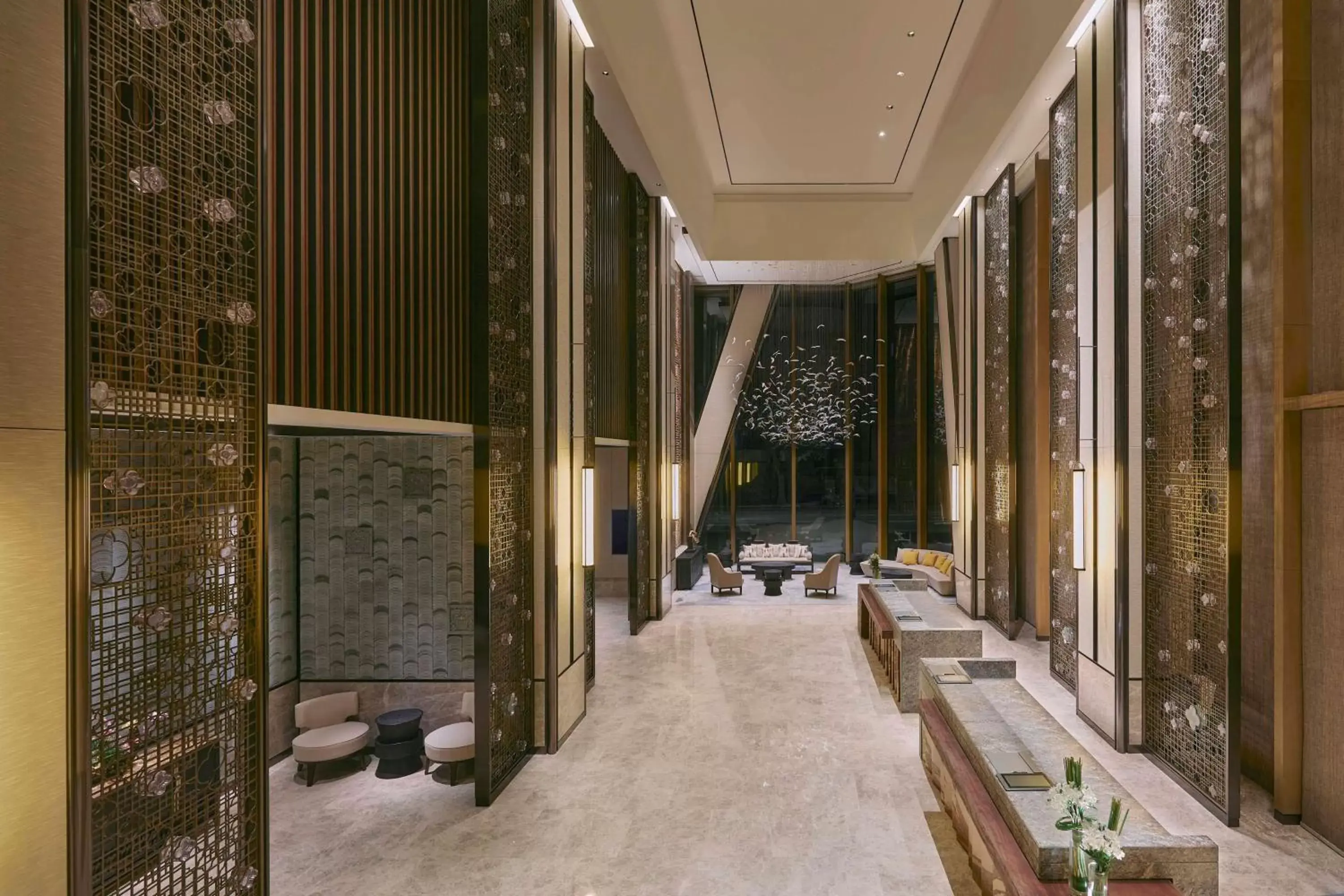 Lobby or reception in Kempinski Residences Guangzhou