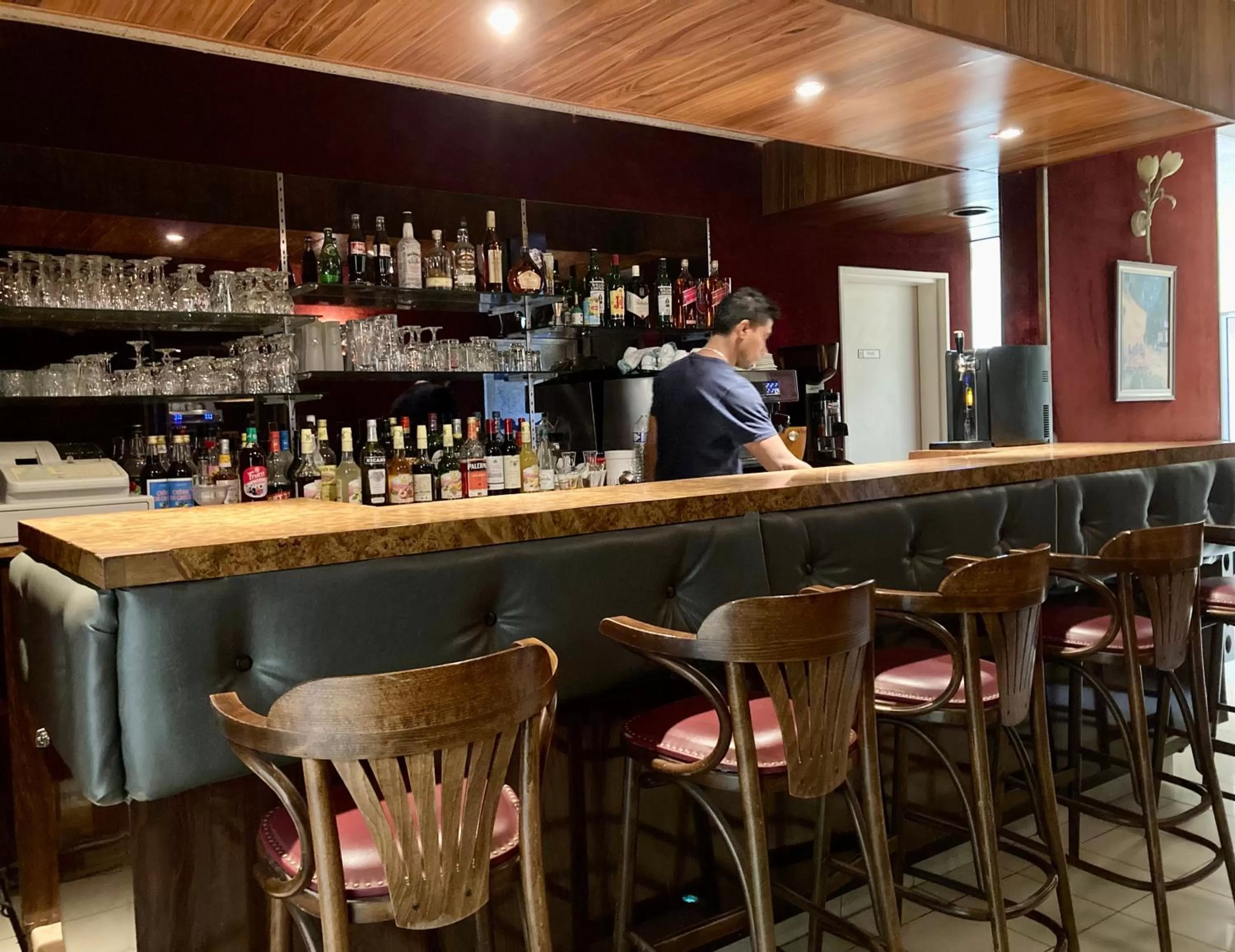 Lounge or bar in Hôtel De Champagne