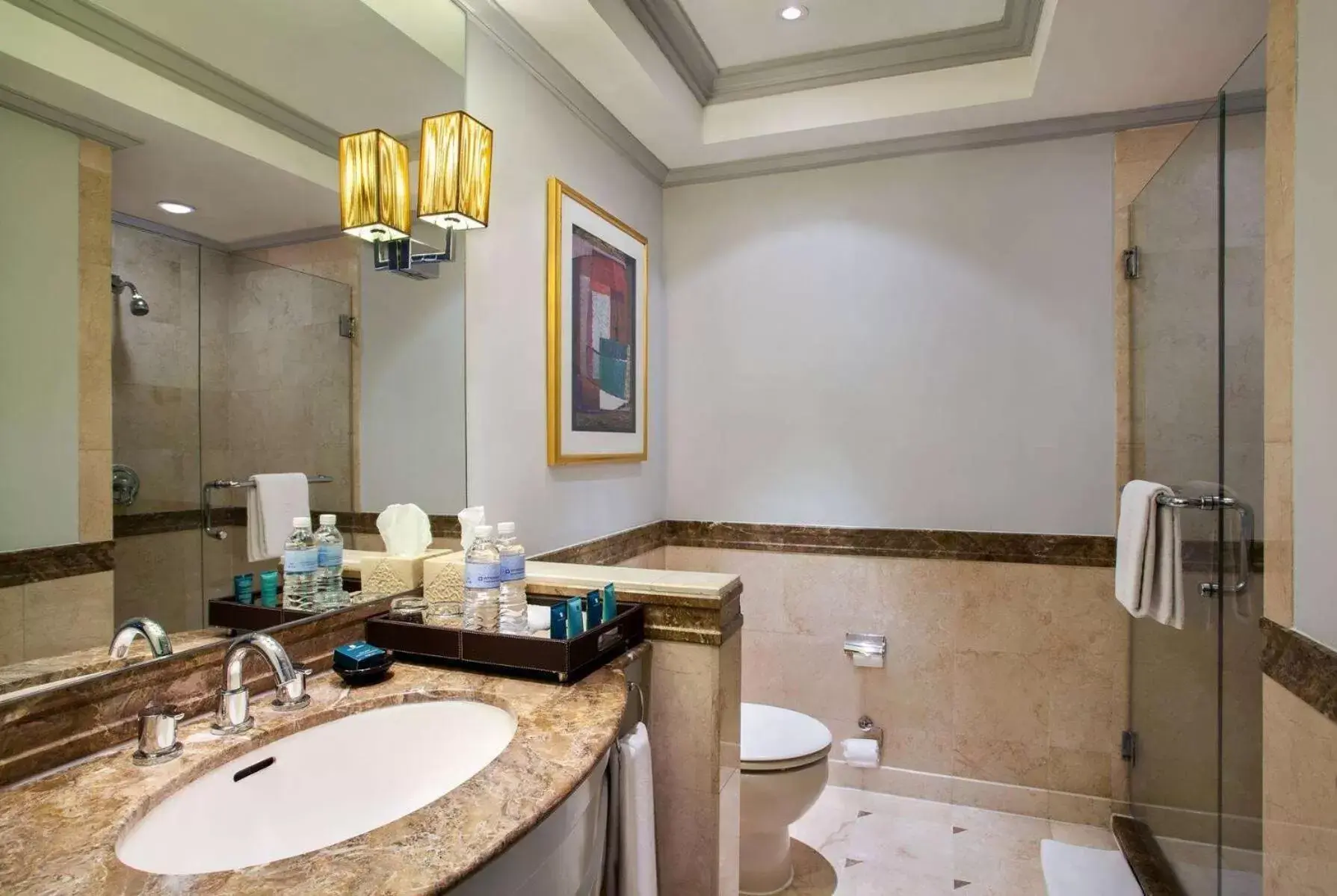 TV and multimedia, Bathroom in Wyndham Casablanca Jakarta