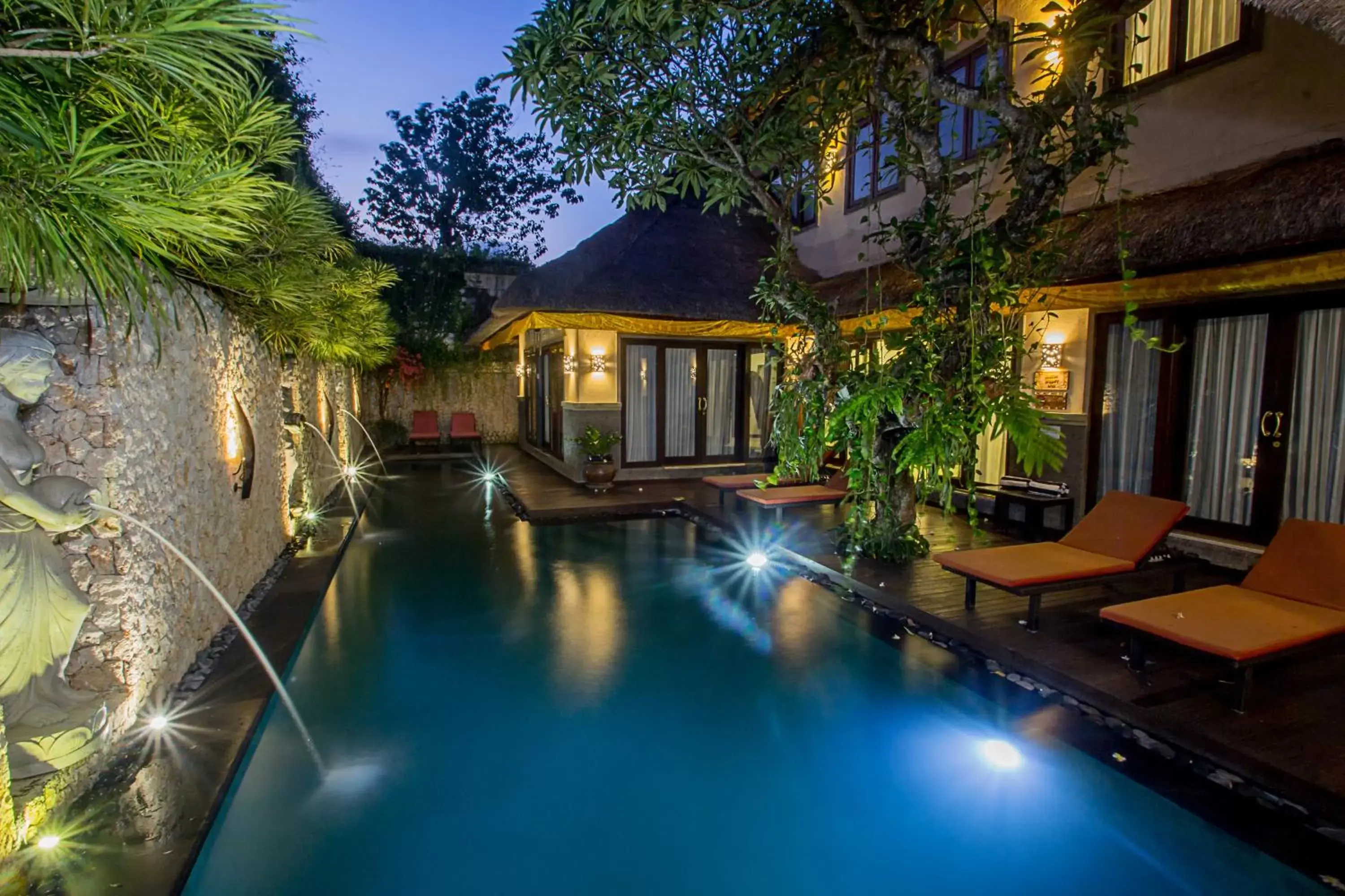 Garden, Swimming Pool in Manzelejepun Luxury Villa & Pavilion