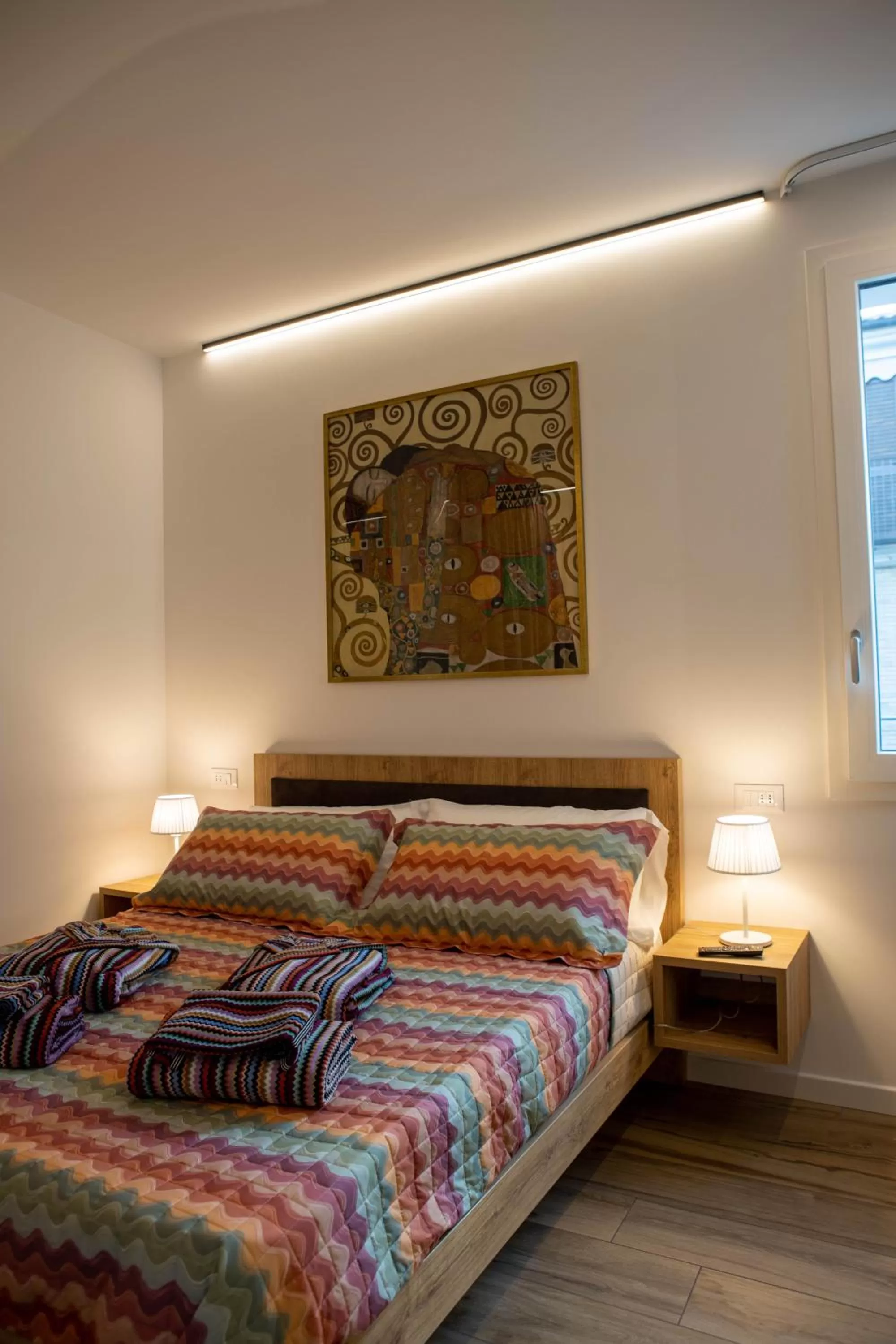 Bedroom, Bed in Vespasiani Suites