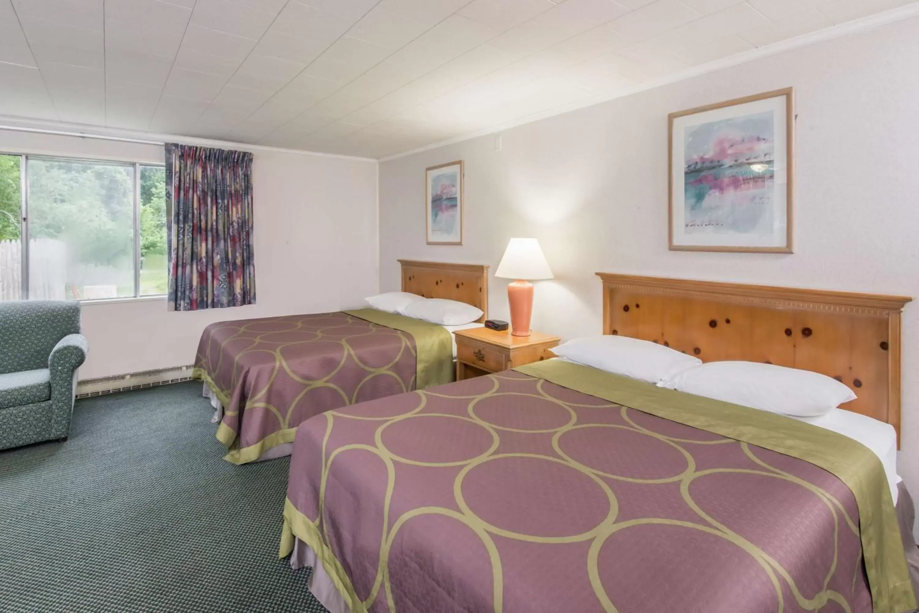 Deluxe Queen Room with Two Queen Beds - Non-Smoking in Super 8 by Wyndham W Yarmouth Hyannis/Cape Cod