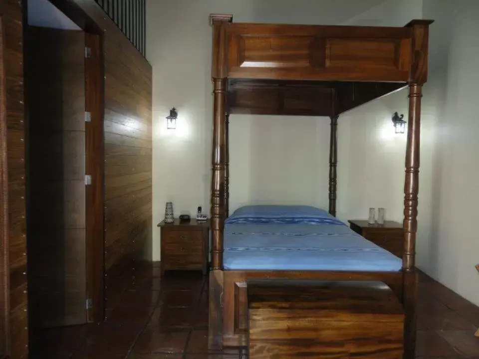 Bed in Hotel Boutique Hacienda del Gobernador