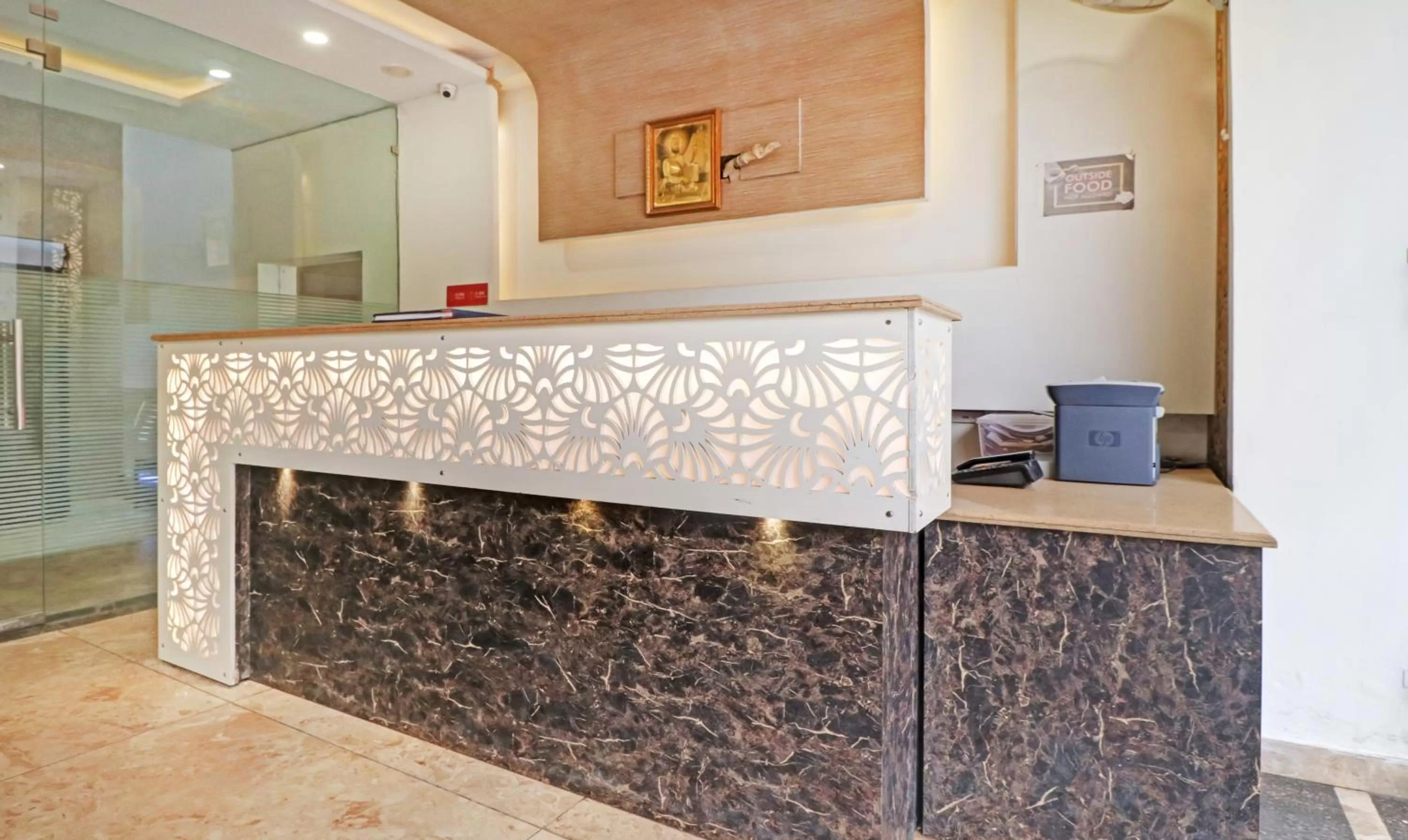 Lobby or reception in Treebo Magnum Chandigarh