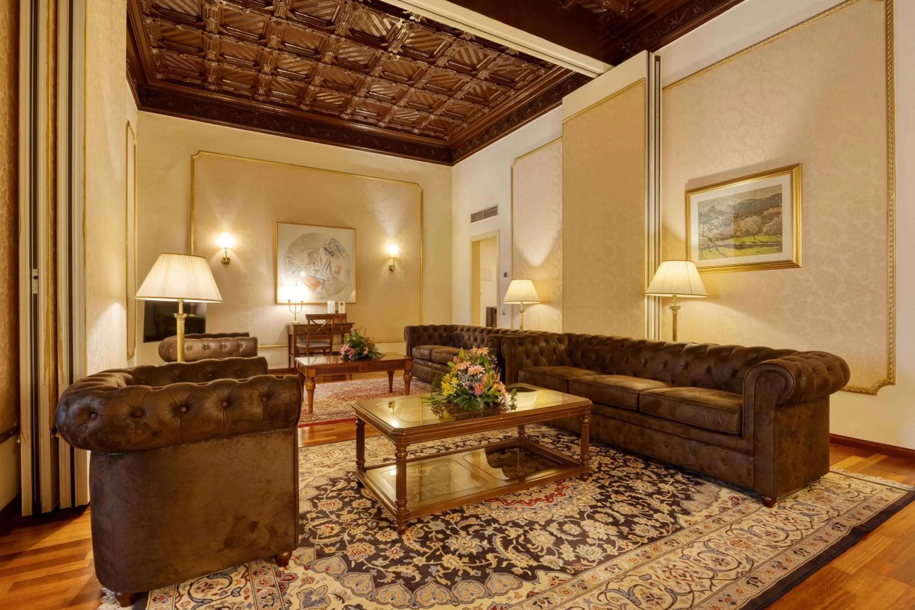 Living room in Hotel Roger de Llúria