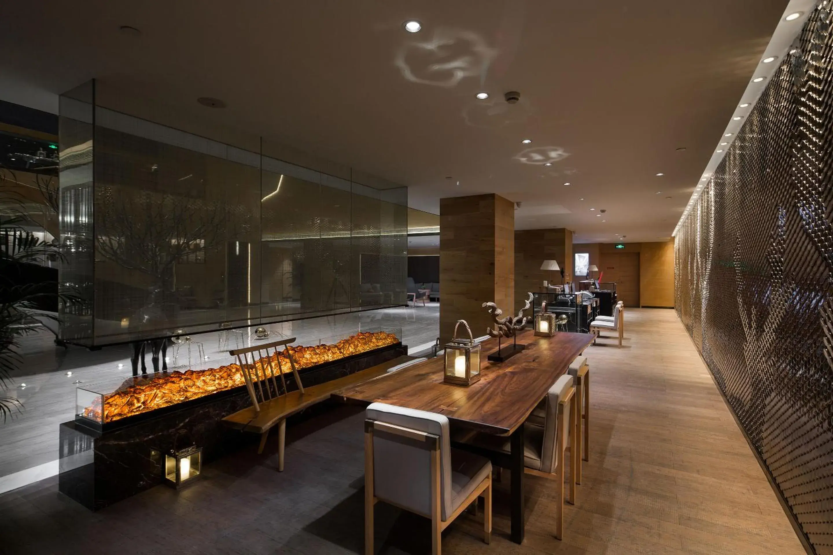 Communal lounge/ TV room, Restaurant/Places to Eat in Swisstouches Guangzhou Hotel Residences