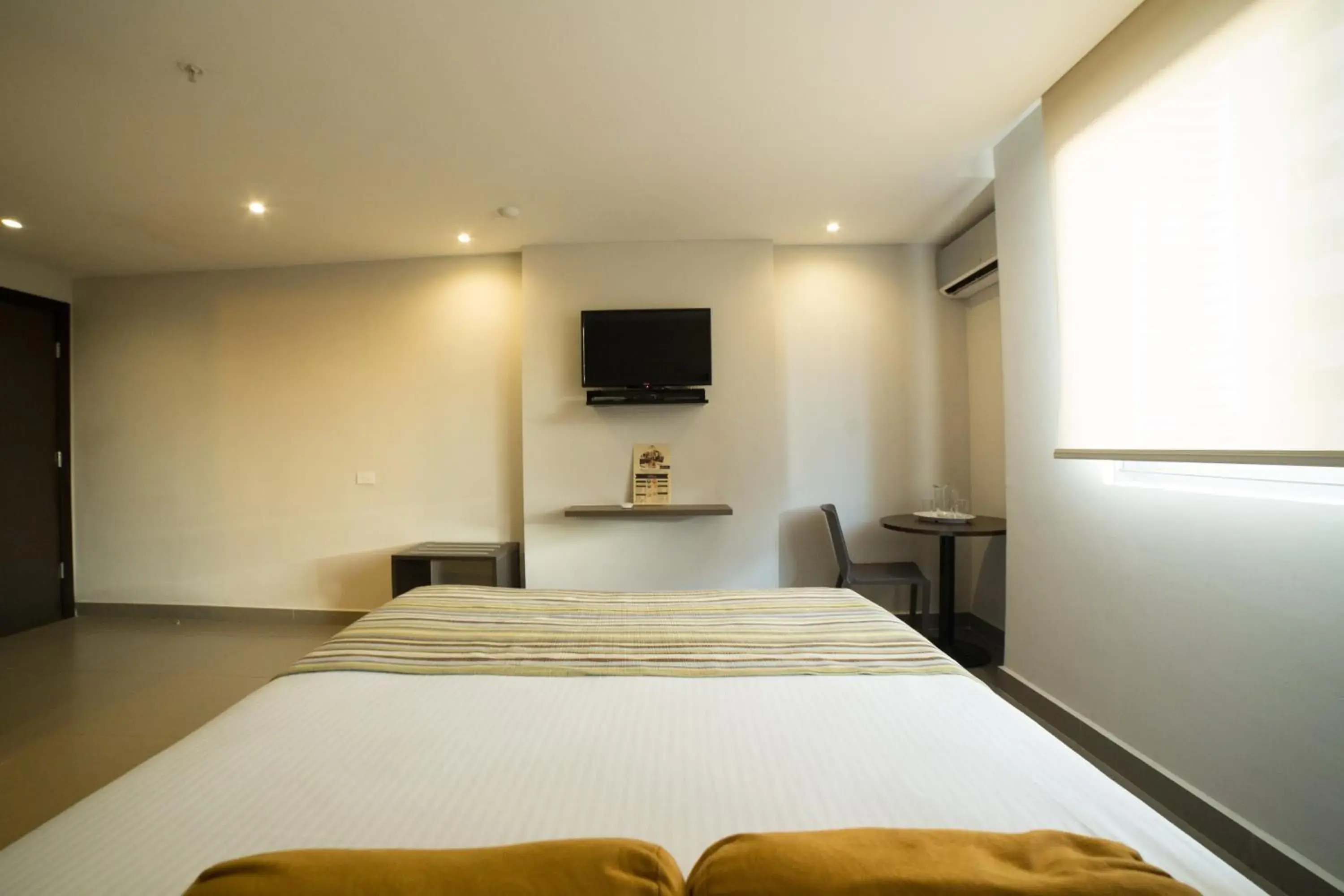 Bed in Hotel Ojos Del Rio