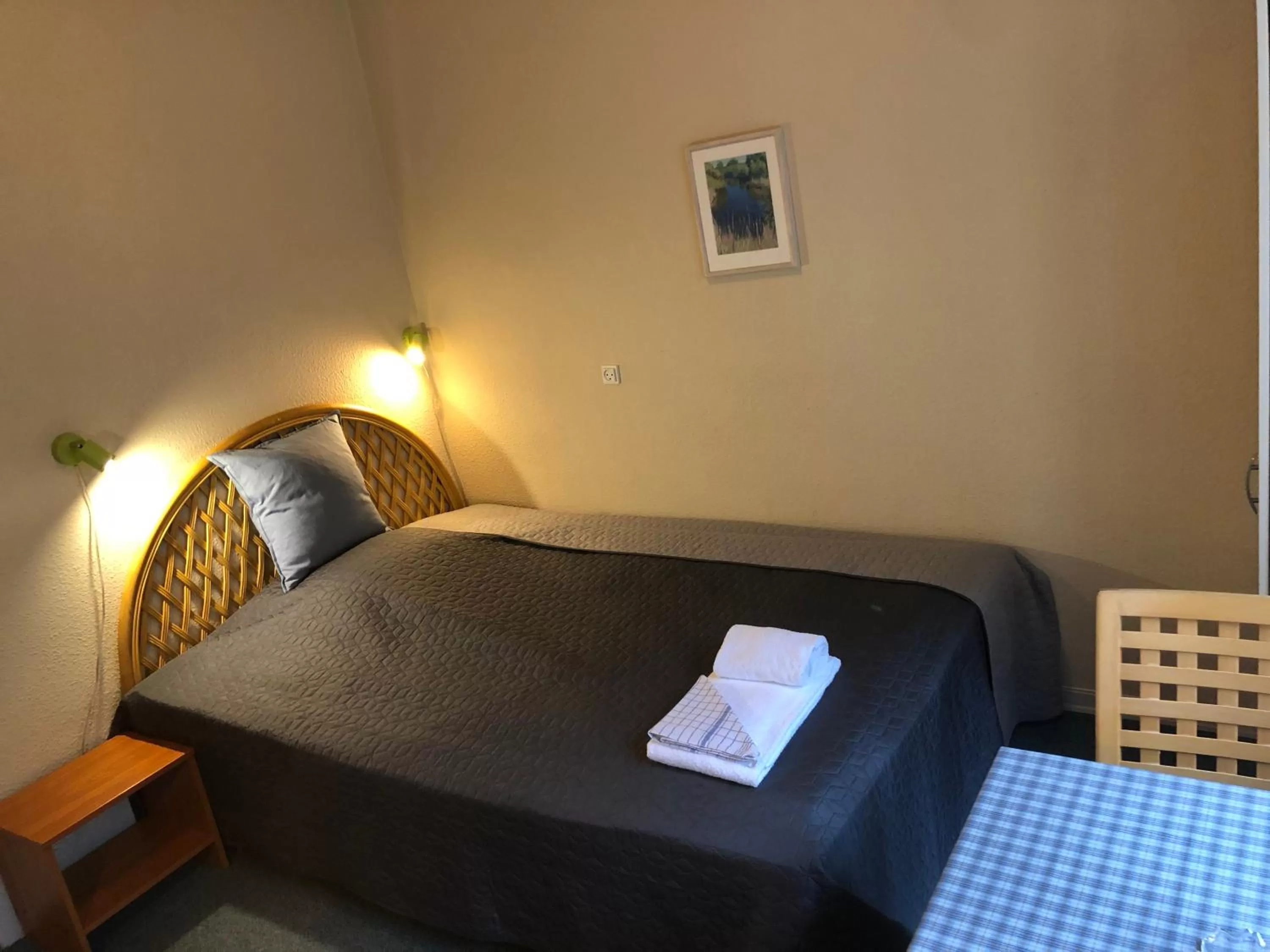 Bed in Faaborg Byferie Hotel & Vandrerhjem