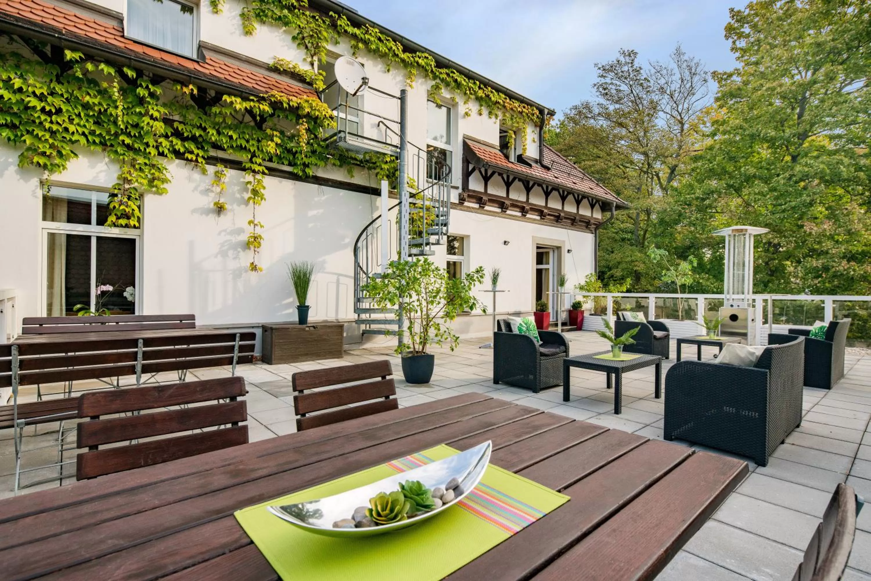 Balcony/Terrace in Parkhotel Diani