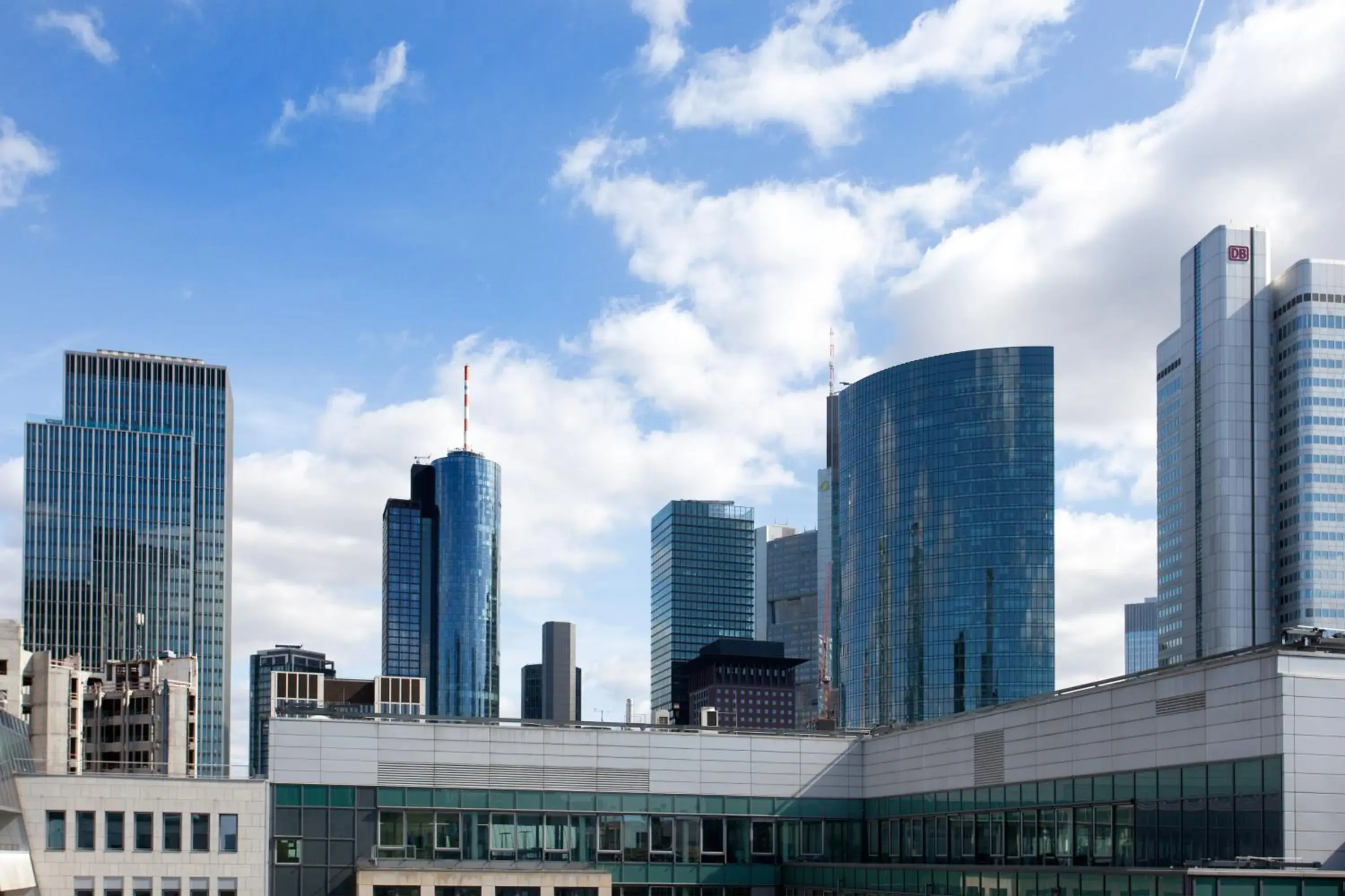 City view in The Domicil Hotel Frankfurt City