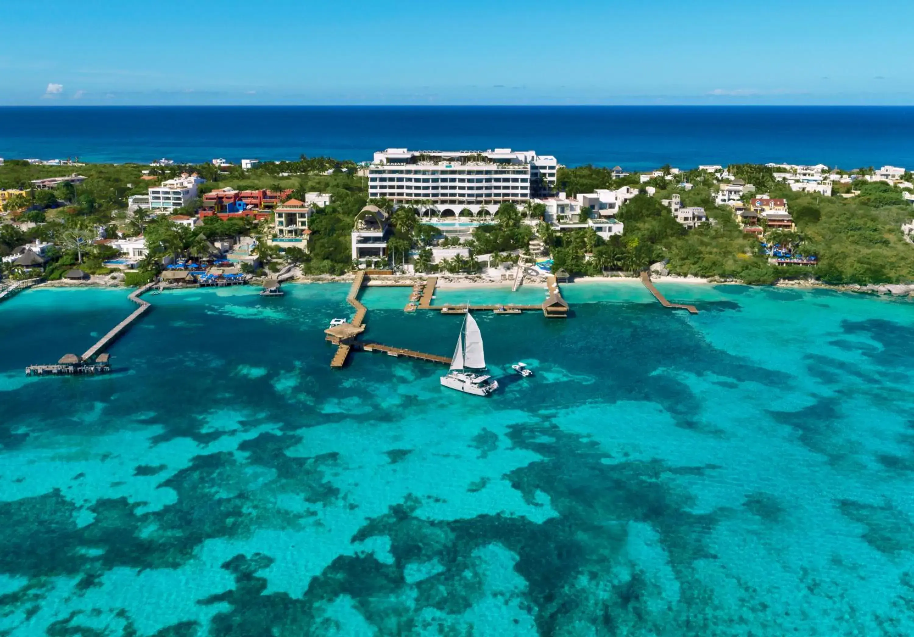 Bird's eye view, Bird's-eye View in Impression Isla Mujeres by Secrets - Adults Only - All Inclusive