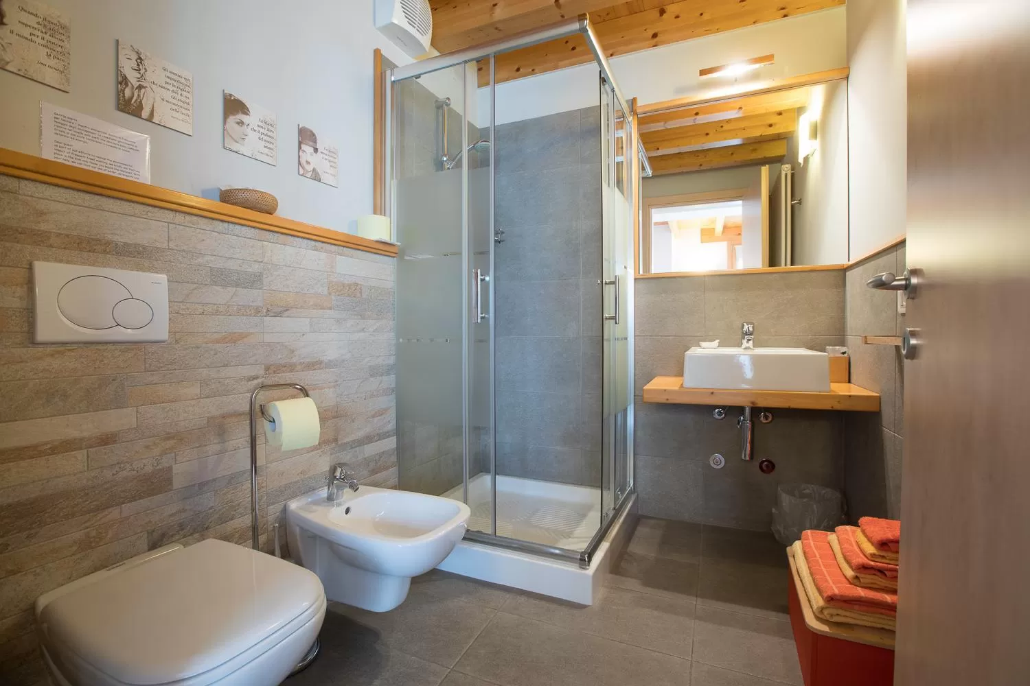 Bathroom in B&B Del Centro