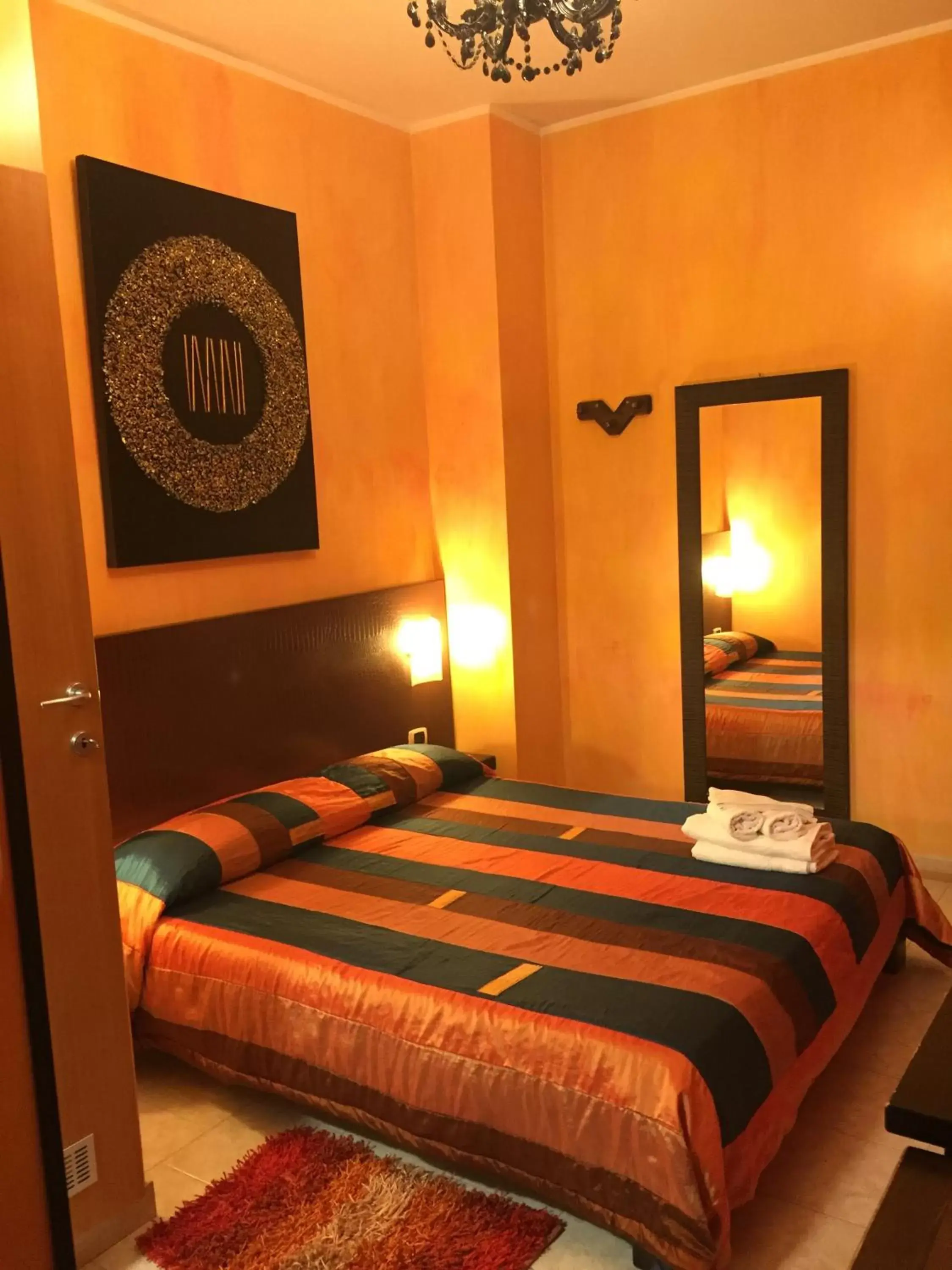 Bedroom, Bed in Hotel Okinawa