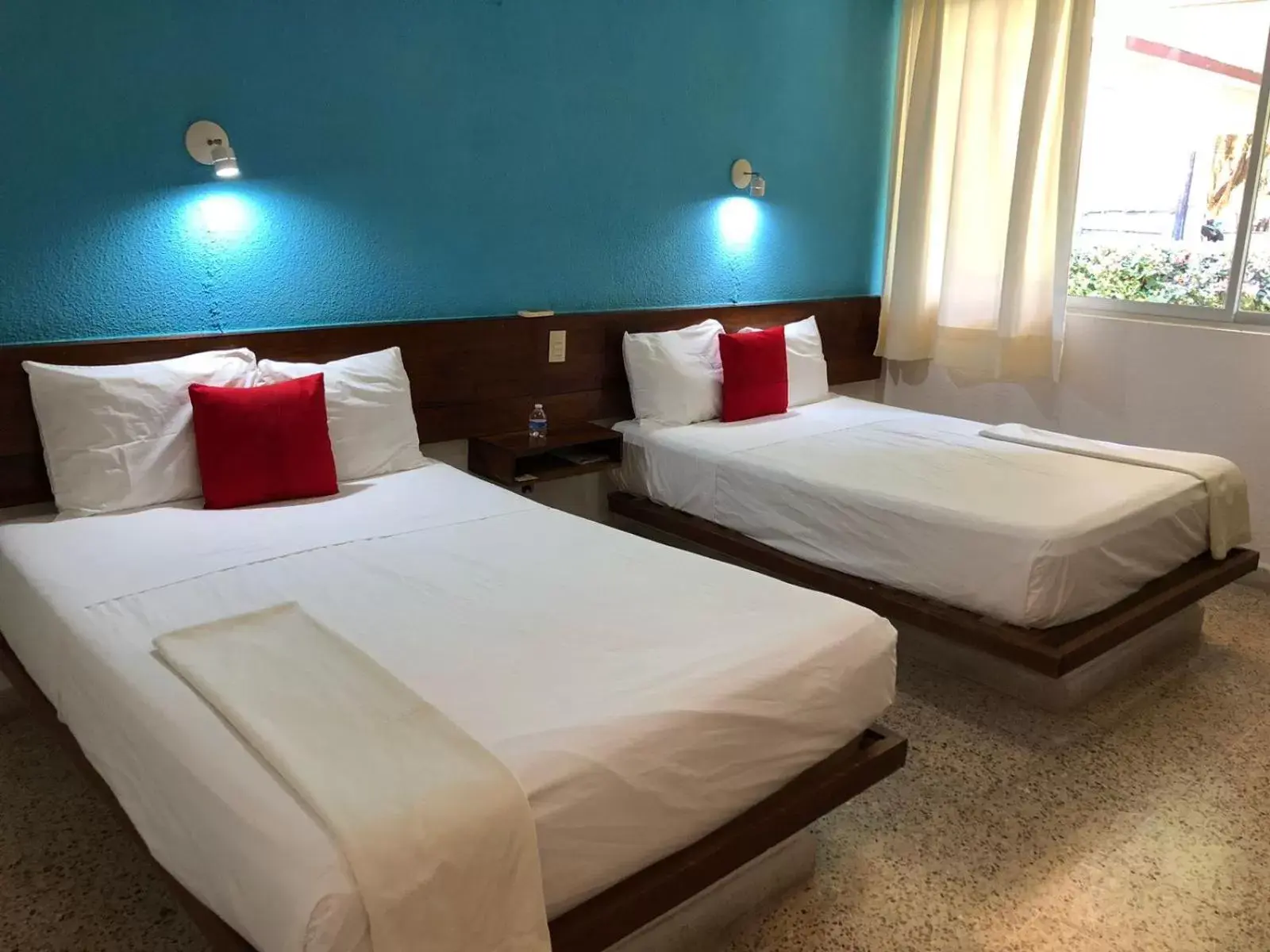 Bed in Hotel Los Leones