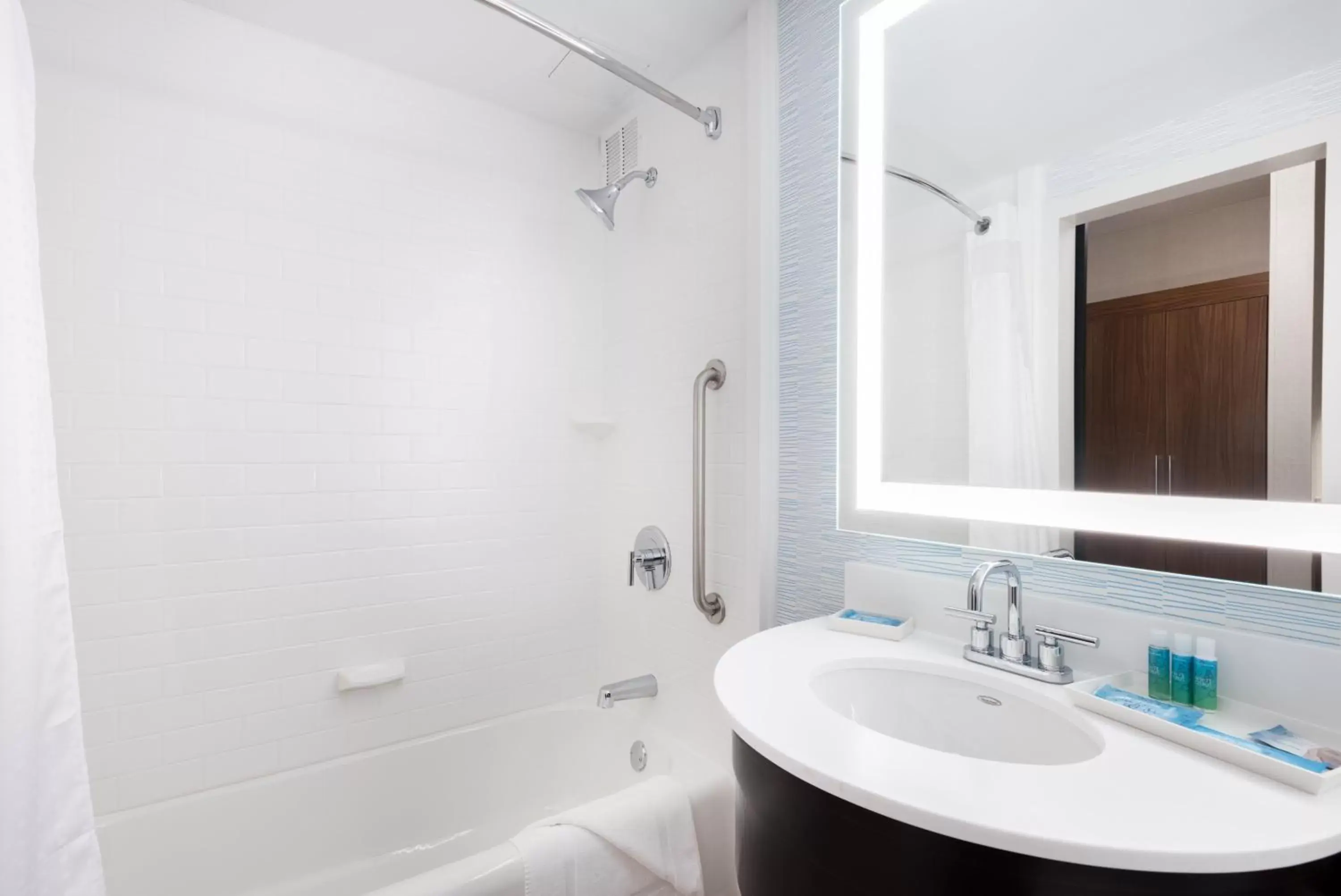 Bathroom in Holiday Inn Express Boston-Waltham, an IHG Hotel
