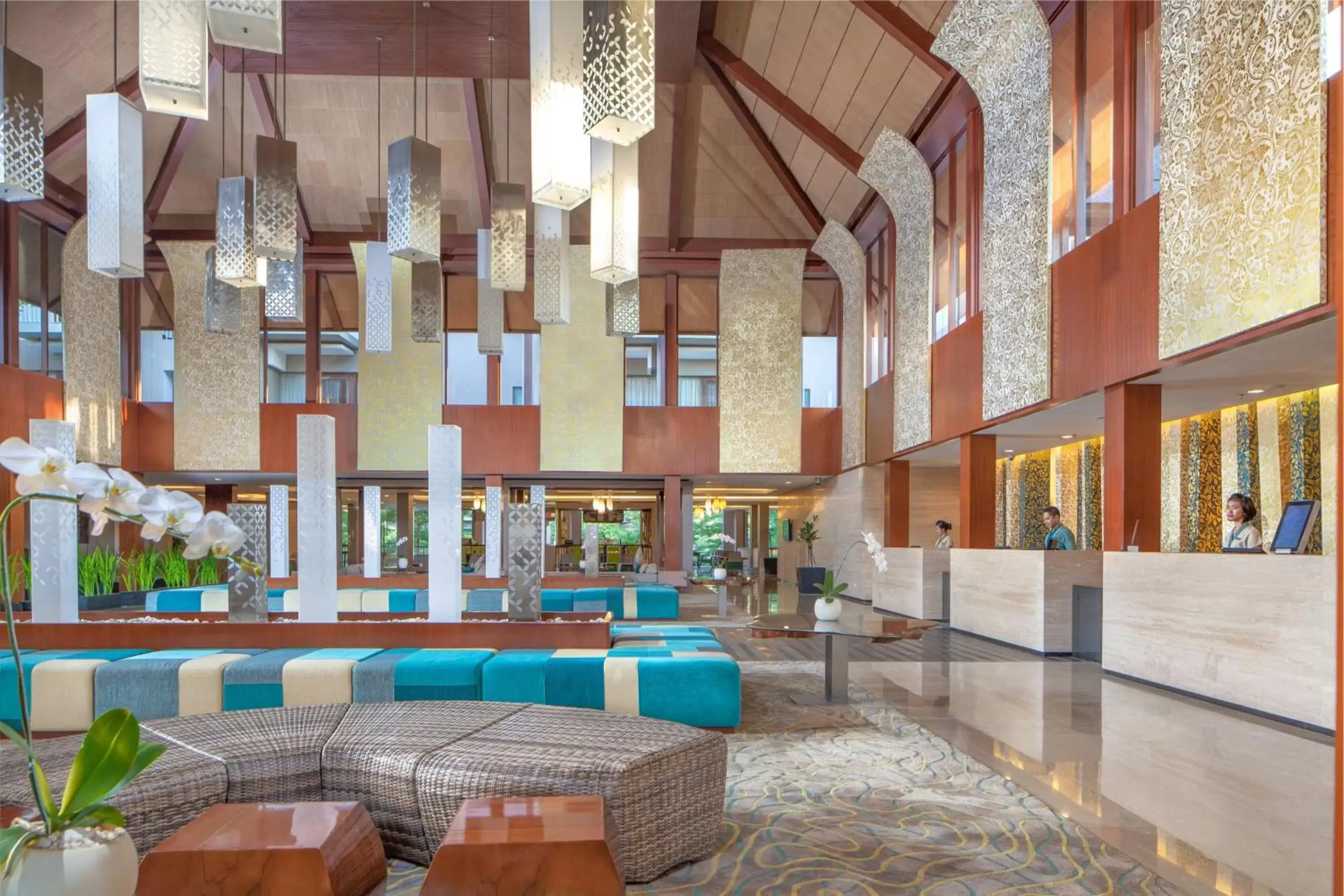 Lobby or reception, Lounge/Bar in Courtyard by Marriott Bali Nusa Dua Resort