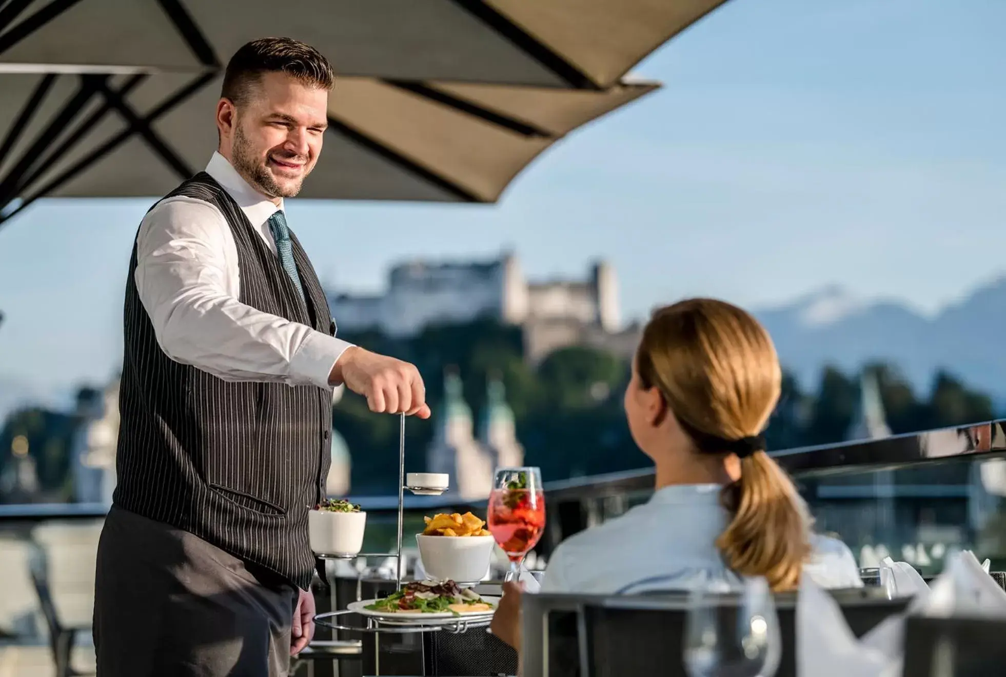 Restaurant/places to eat in IMLAUER HOTEL PITTER Salzburg