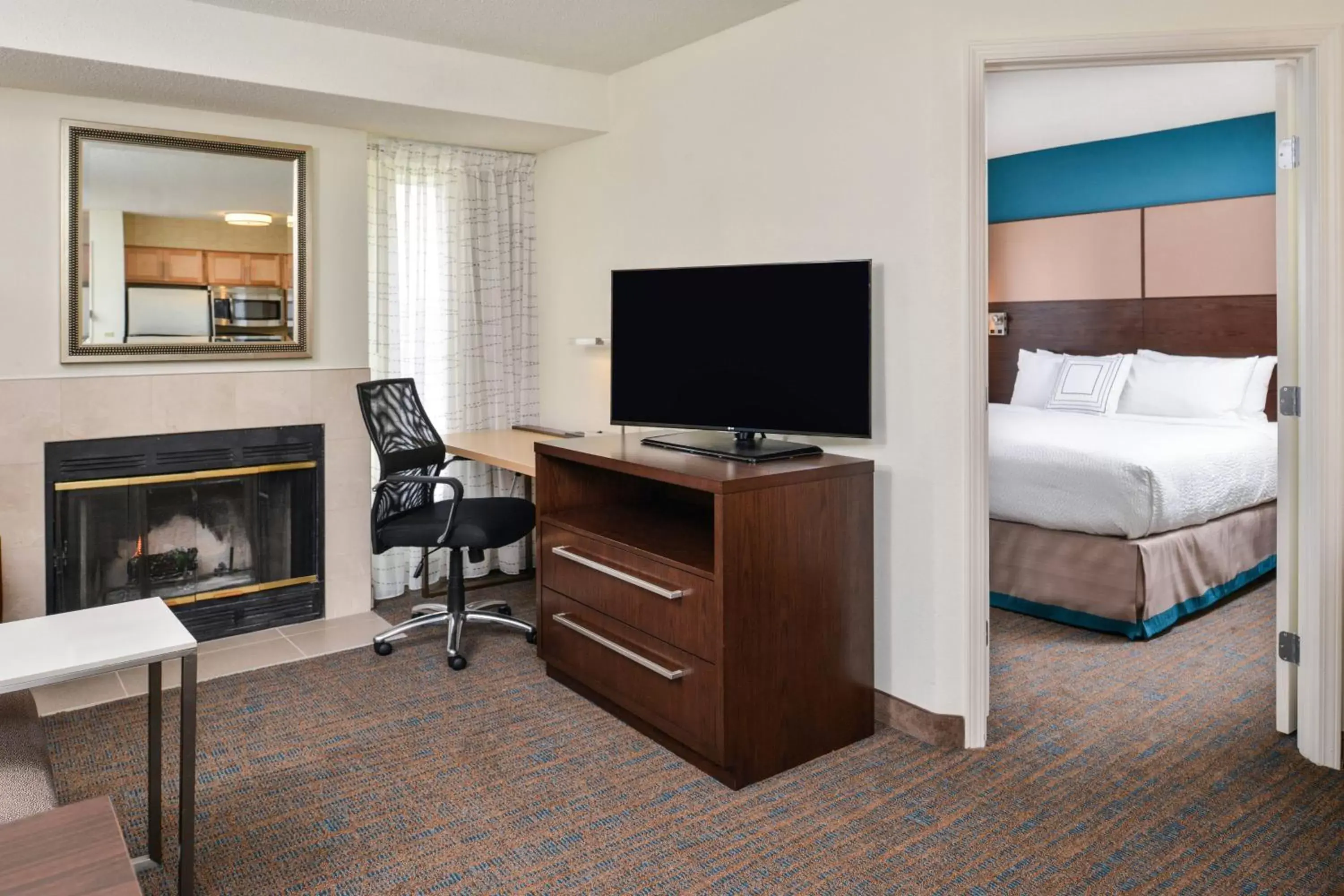 Bedroom, TV/Entertainment Center in Residence Inn by Marriott Branson
