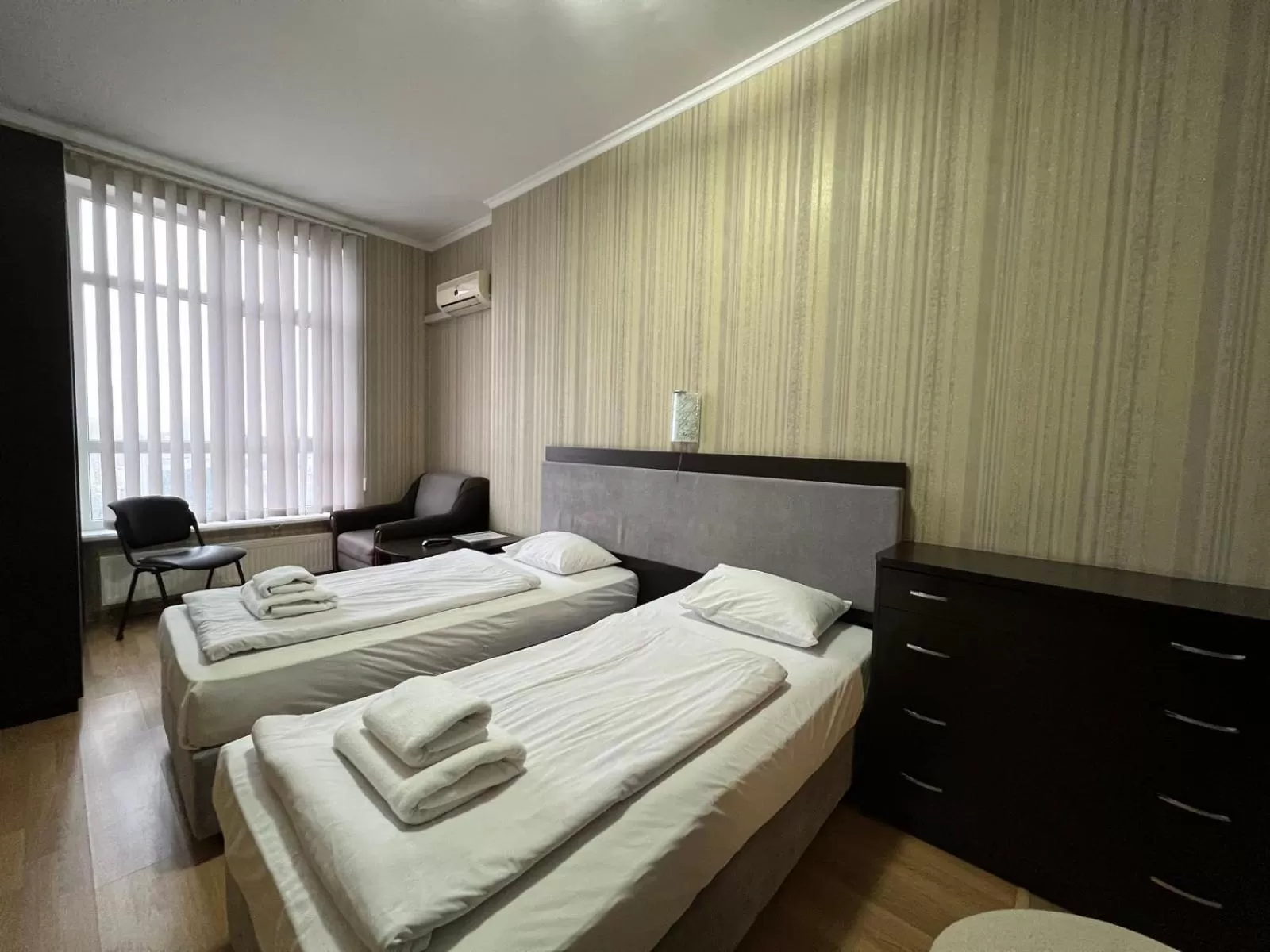 Bed in The apartments