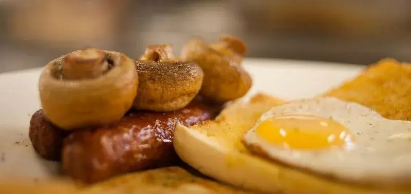 English/Irish breakfast, Food in Adair Arms Hotel