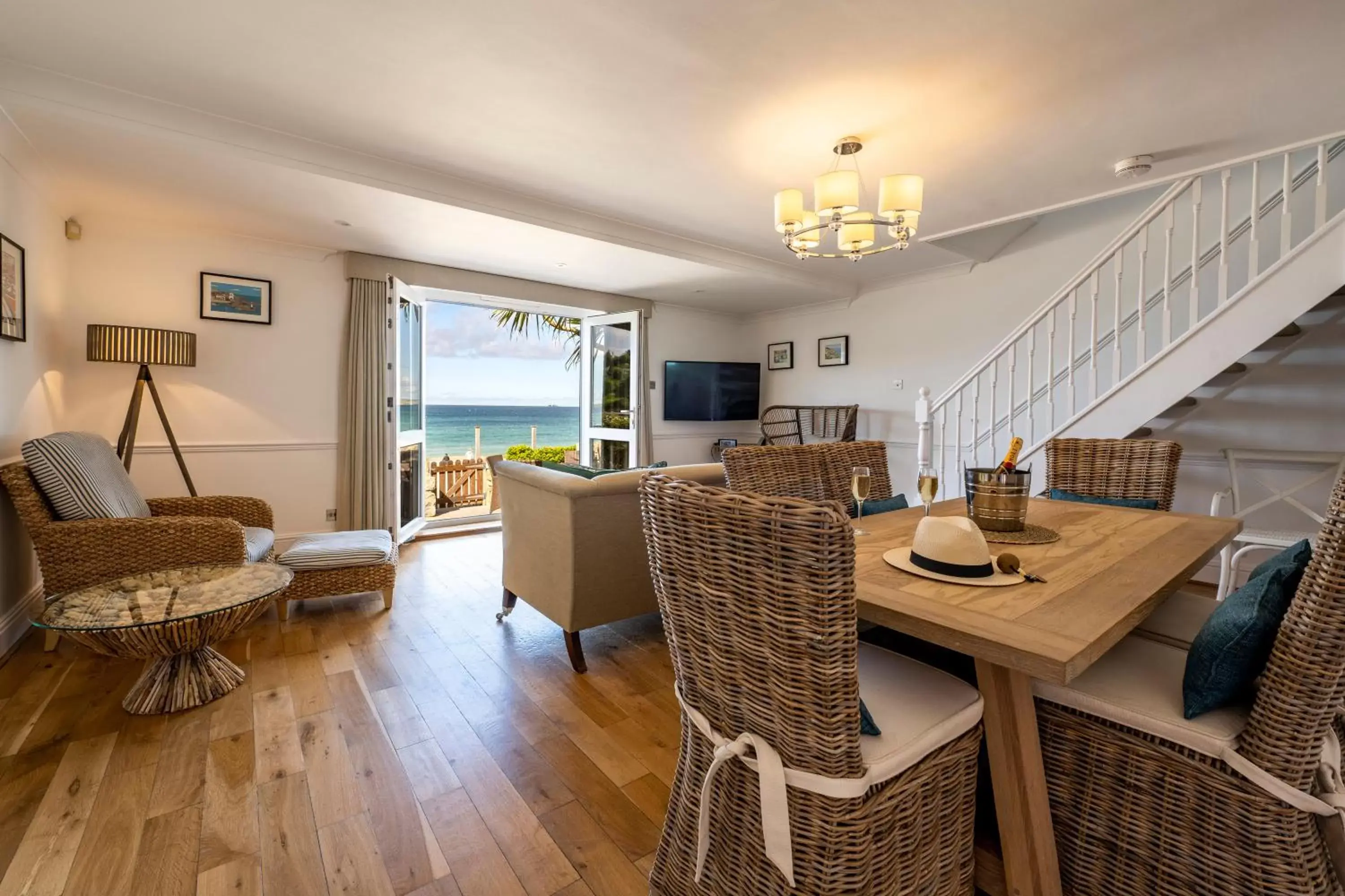 Living room, Dining Area in Carbis Bay and Spa Hotel