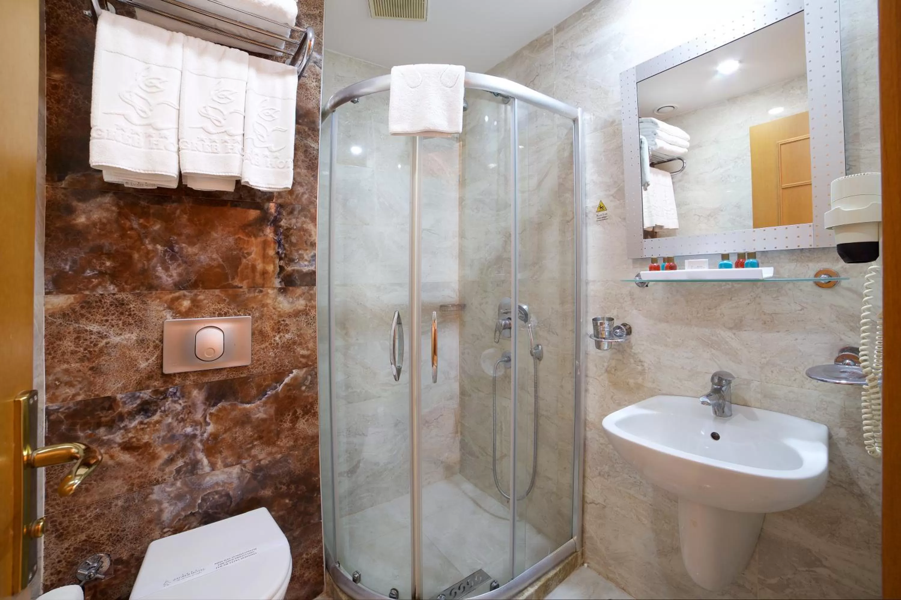 Bathroom in Zagreb Hotel