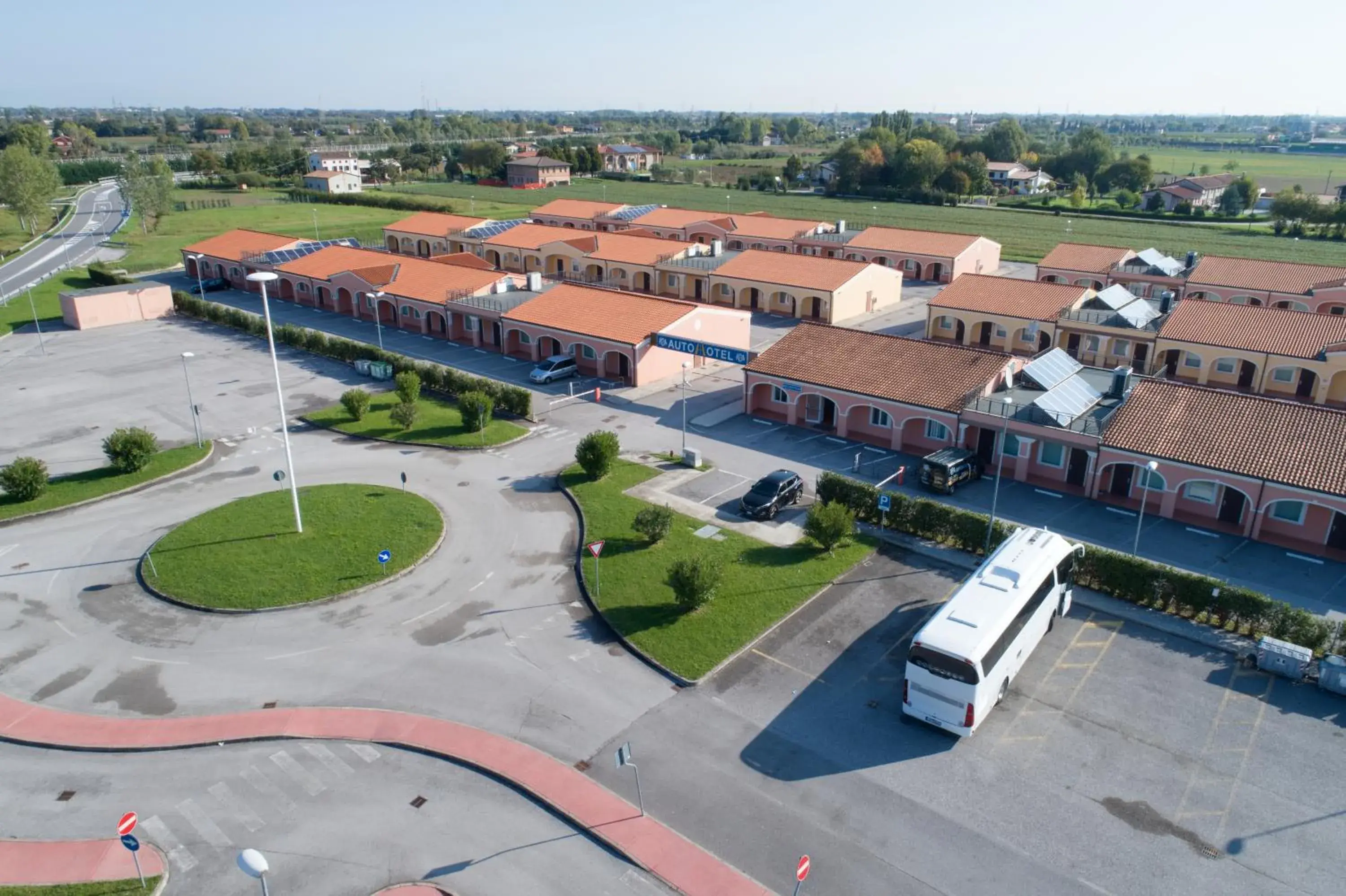 Bird's-eye View in Autohotel Venezia