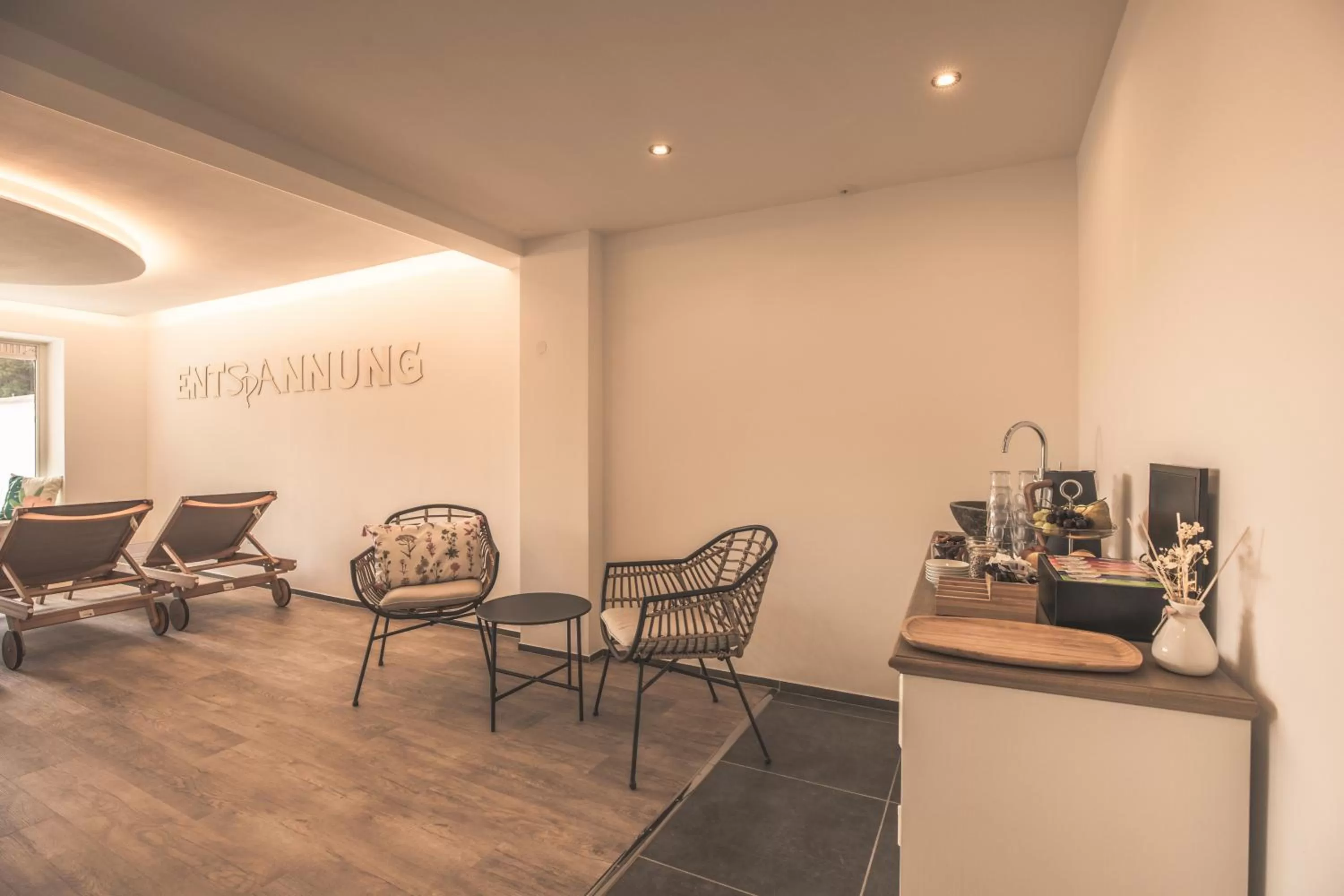 Sauna in Wohlfühlhotel Landmann