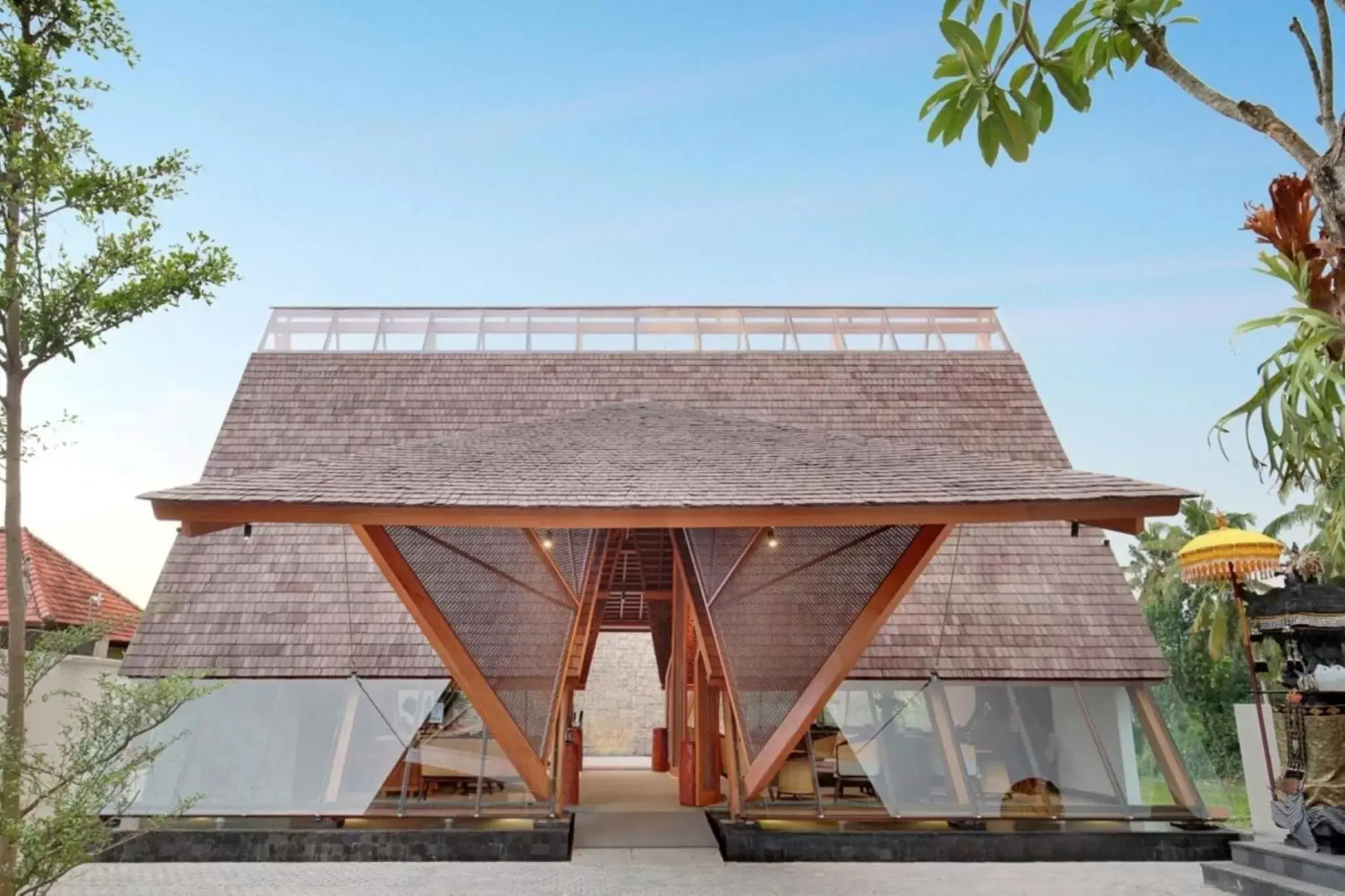 Facade/entrance, Property Building in Kaamala Resort Ubud by Ini Vie Hospitality