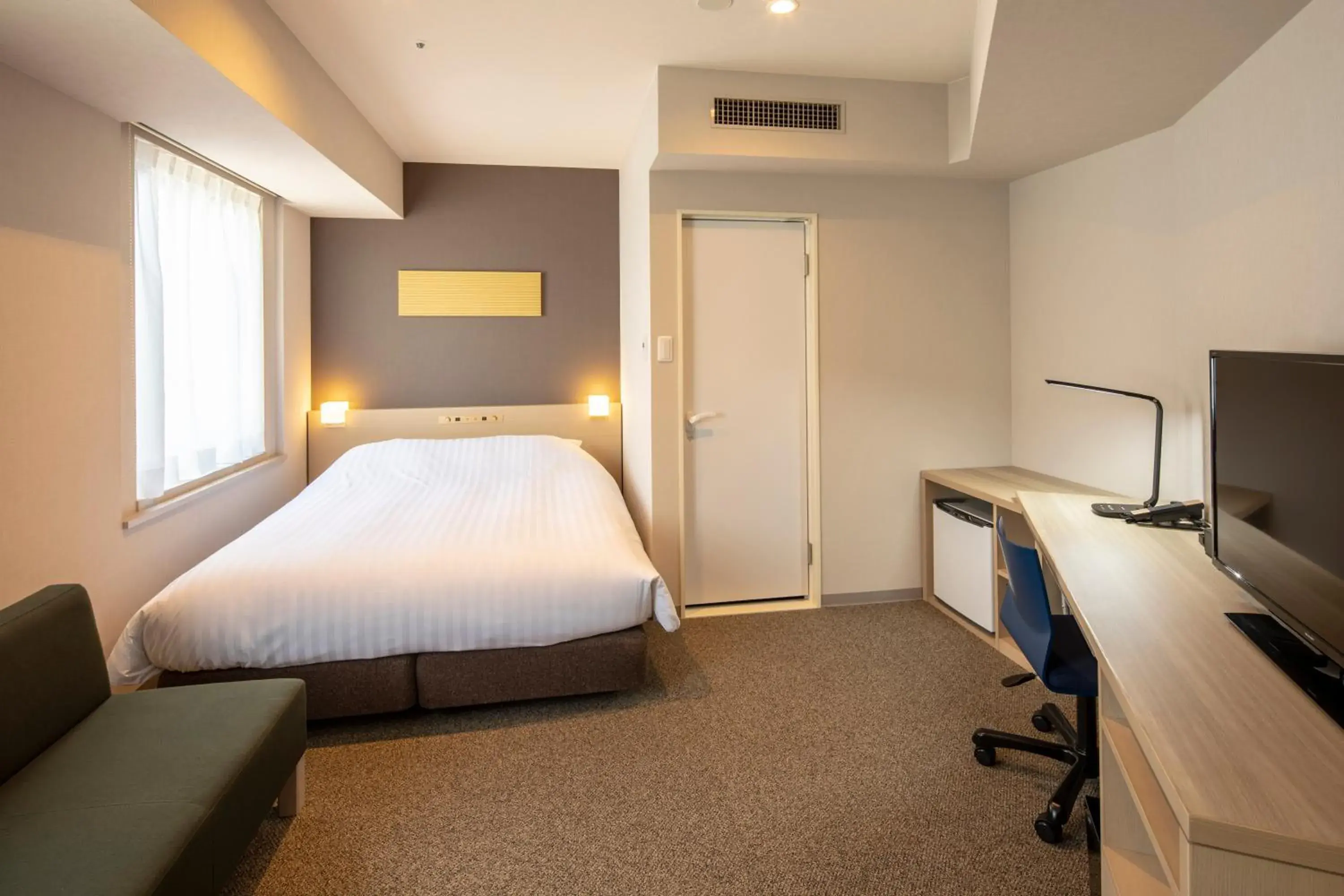 Photo of the whole room, Bed in JR Clement Inn Takamatsu Photo of the whole room, Bed in JR Clement Inn Takamatsu