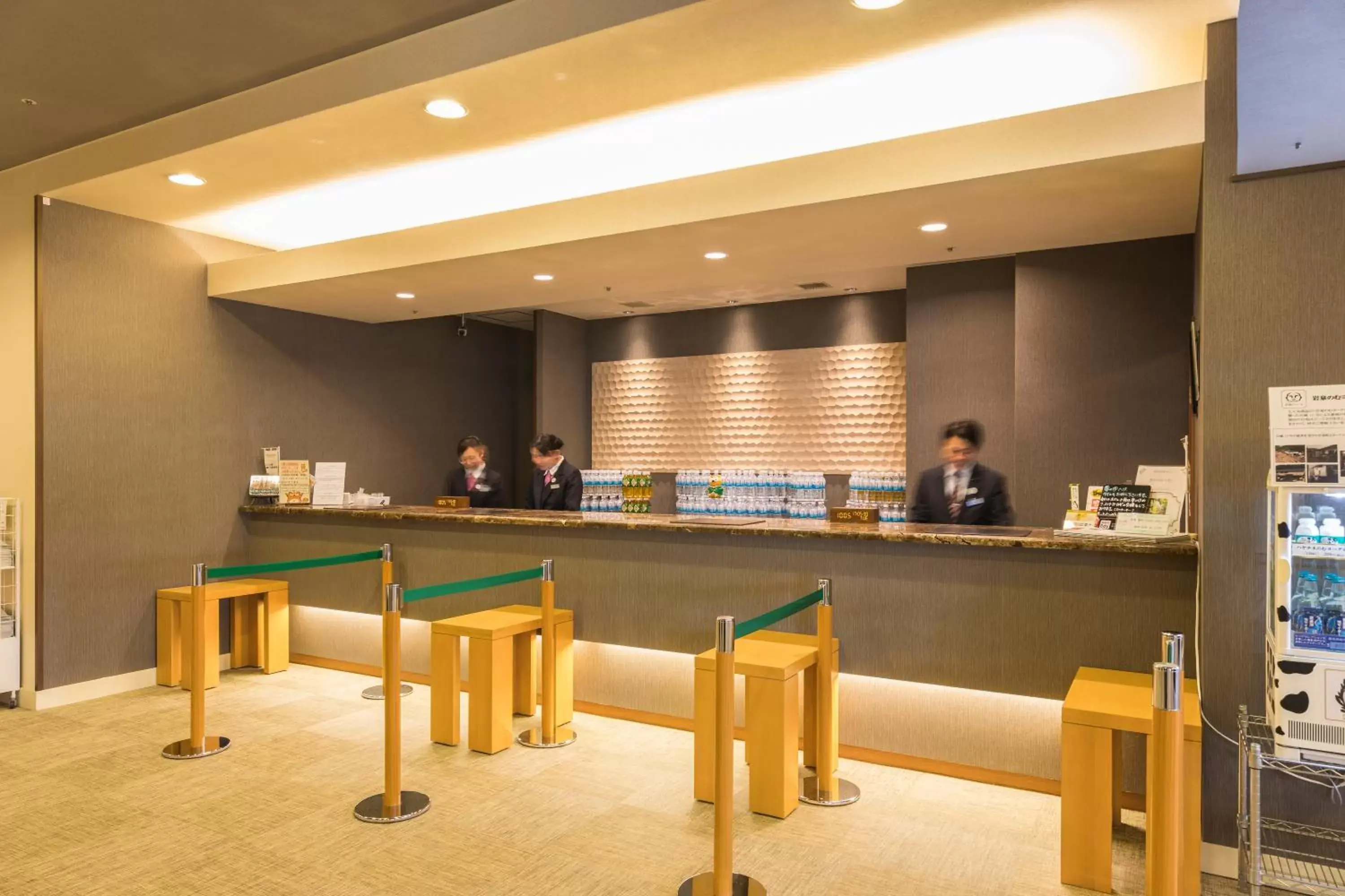 Lobby or reception in Route Inn Grantia Hanyu Spa Resort