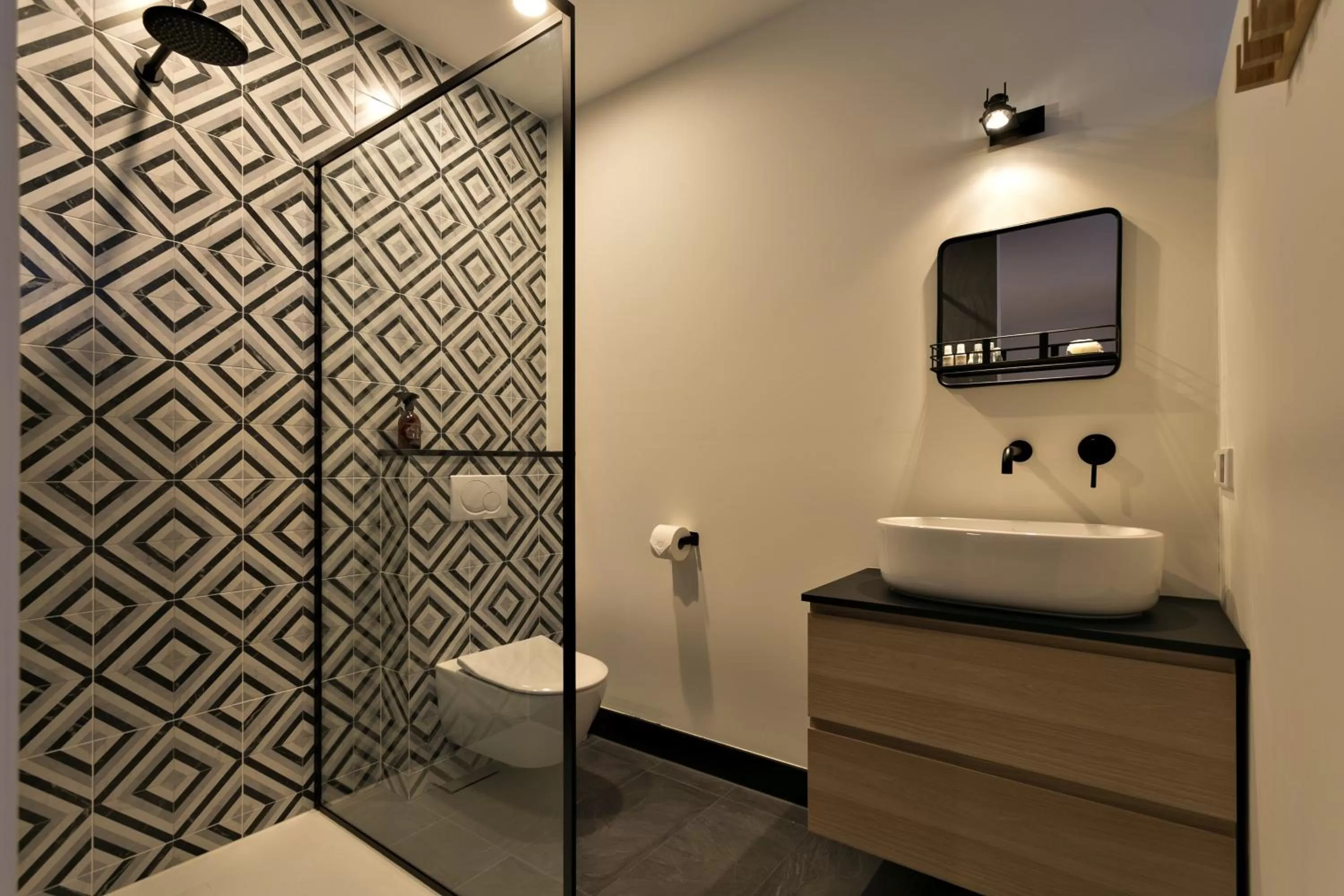 Bathroom in Stadsslaperij B&B