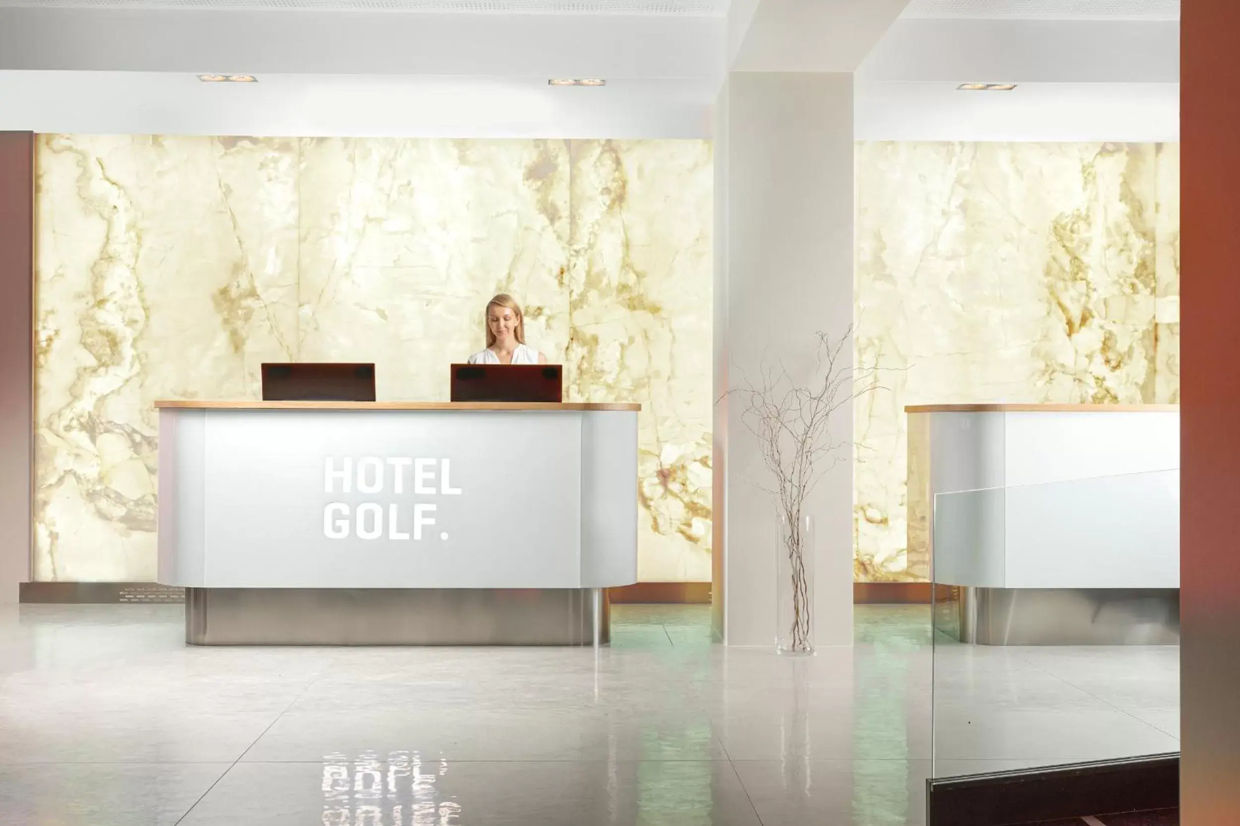 Lobby or reception, Lobby/Reception in Hotel Golf Prague