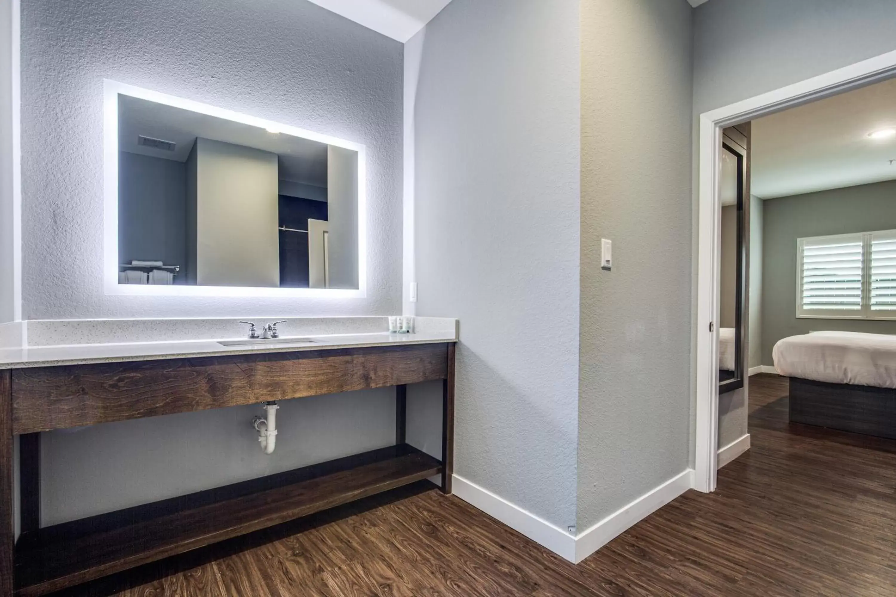 Bathroom in Scottish Inns & Suites Houston, TX