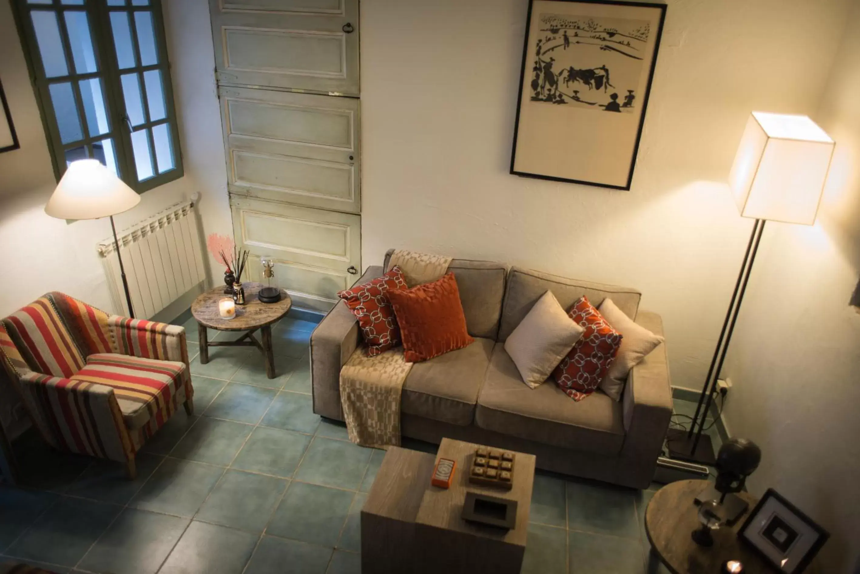 Living room, Seating Area in La Banasterie