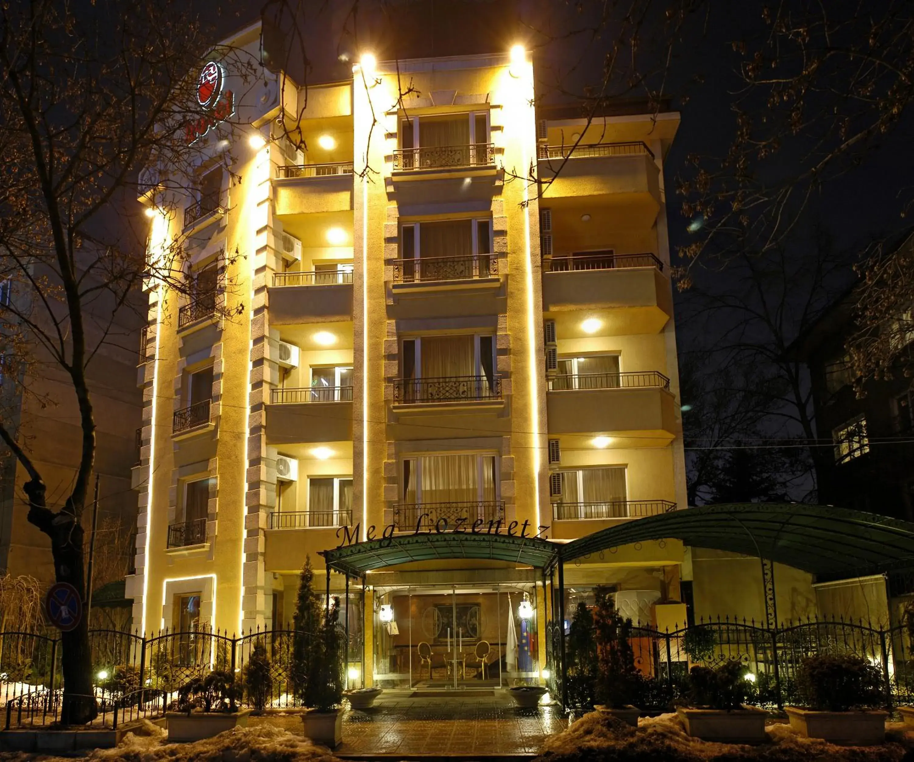 Property Building in Meg-Lozenetz Hotel