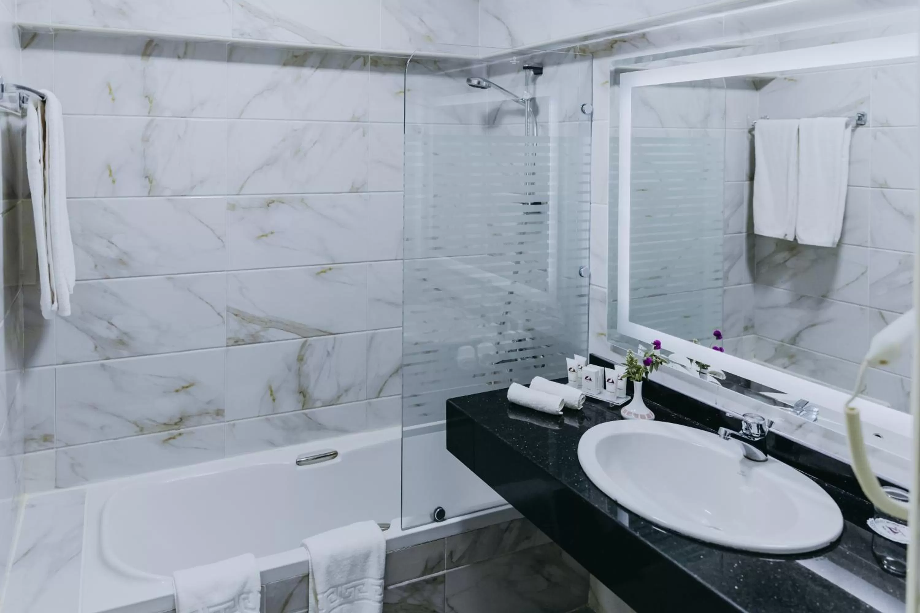 Shower in Basma Hotel Aswan