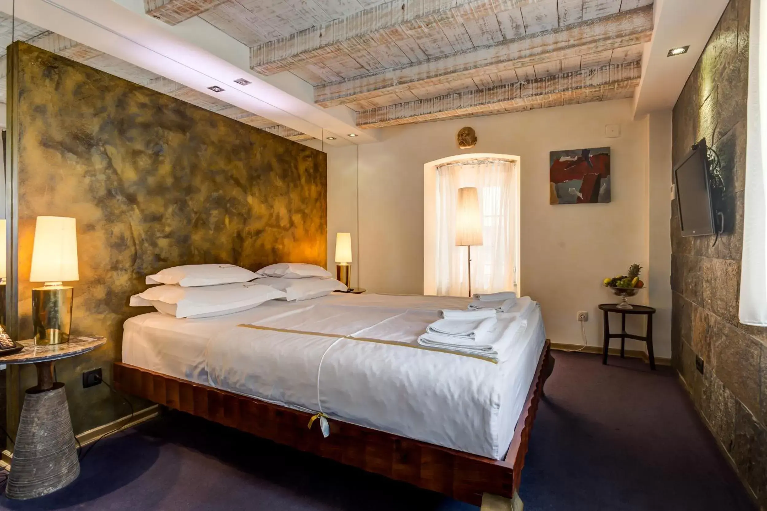 Bedroom, Bed in Boutique Hotel Hippocampus Bedroom, Bed in Boutique Hotel Hippocampus