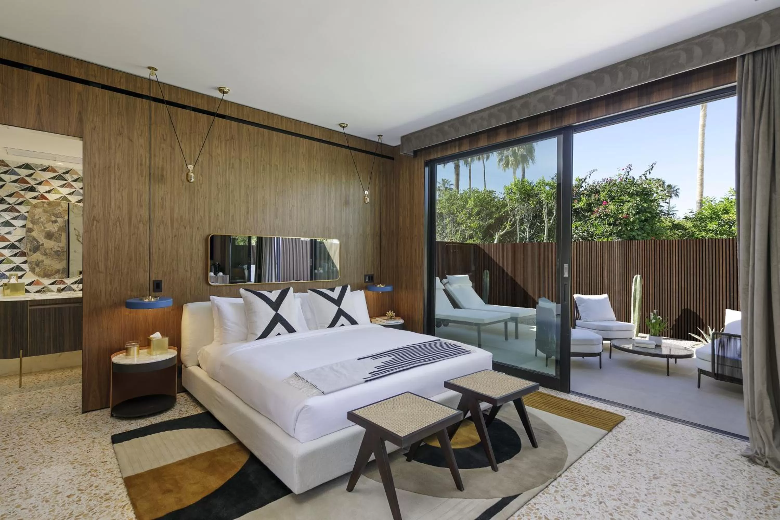 Patio in L'Horizon Resort & Spa, Hermann Bungalows