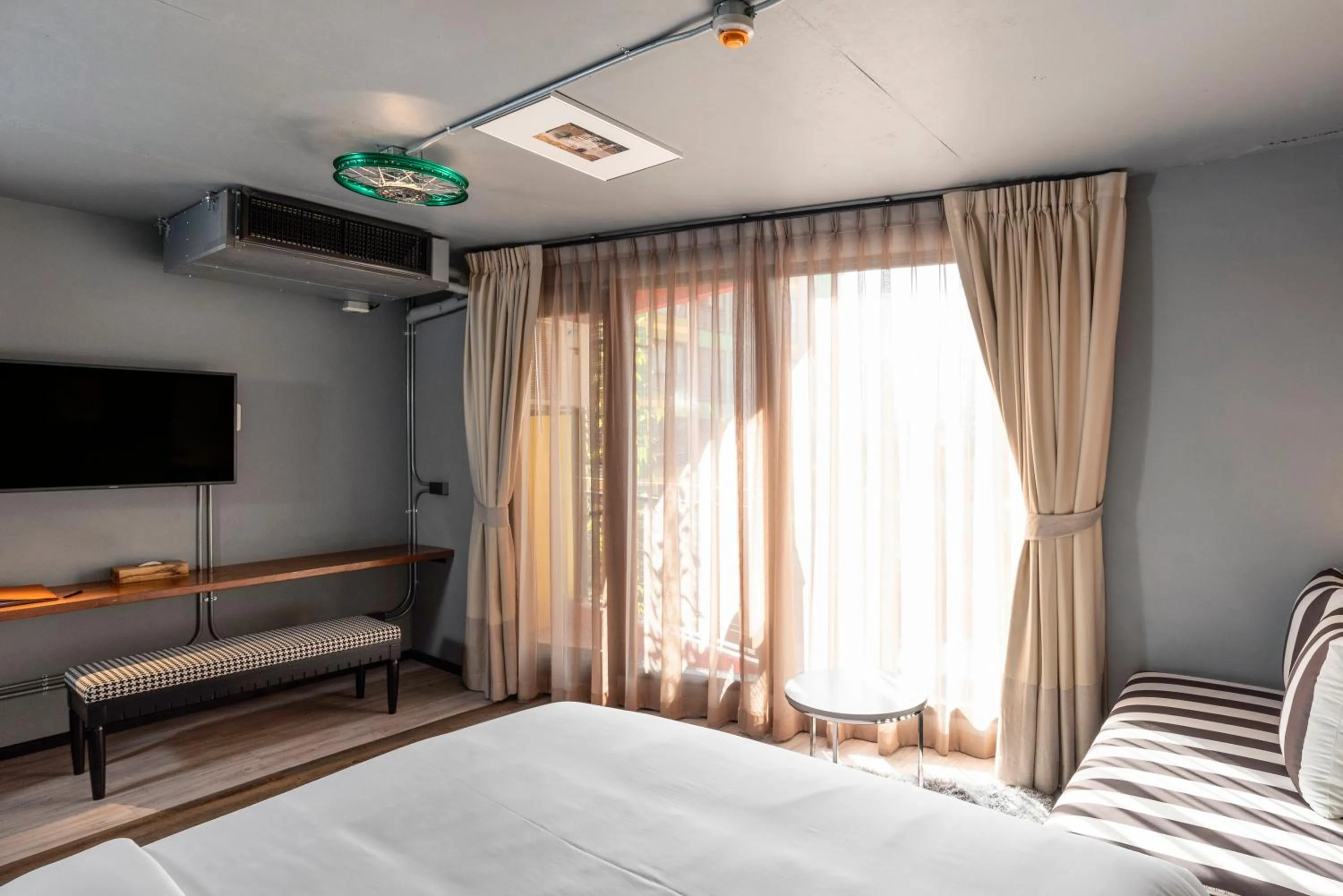 Bed in MeStyle Museum Hotel